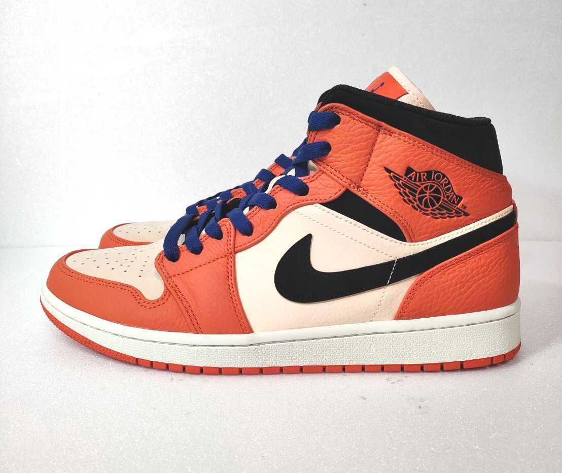 Nike Air Jordan 1 Mid "Team Orange Black"
