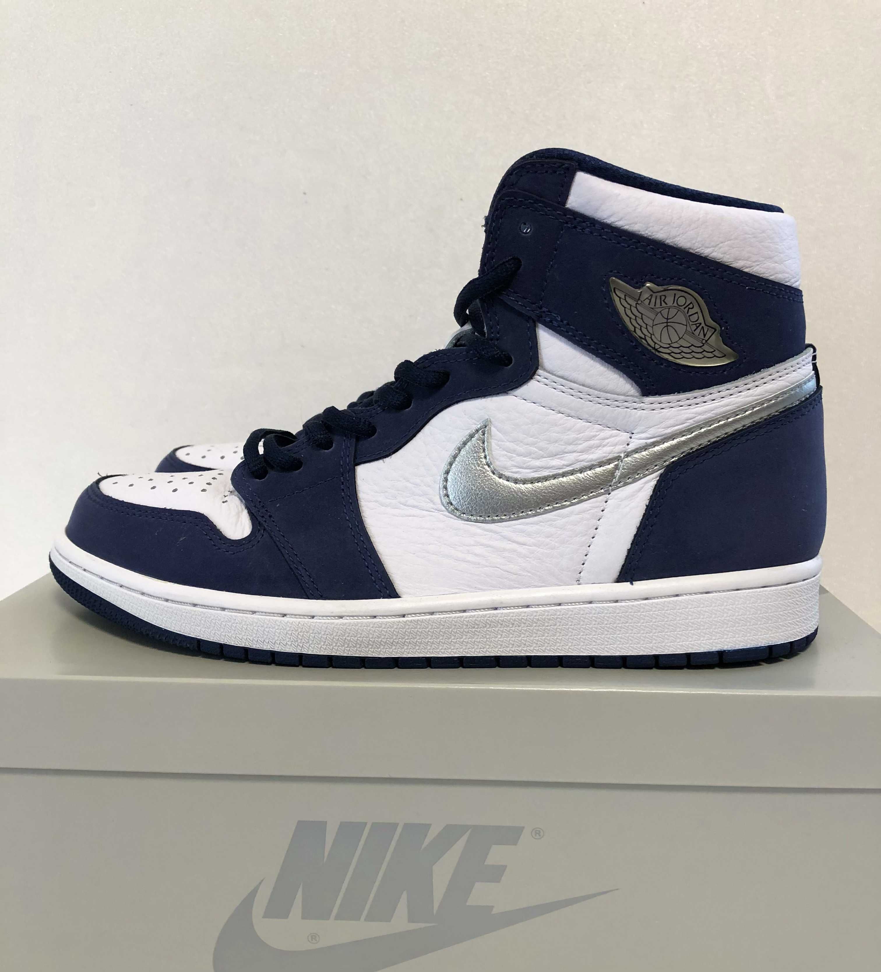 Nike Air Jordan 1 High OG CO.JP "White/Midnight Navy" (2020)(ブリーフケースなし)
