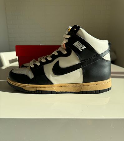 Nike Women's Dunk High "Black and Sail"