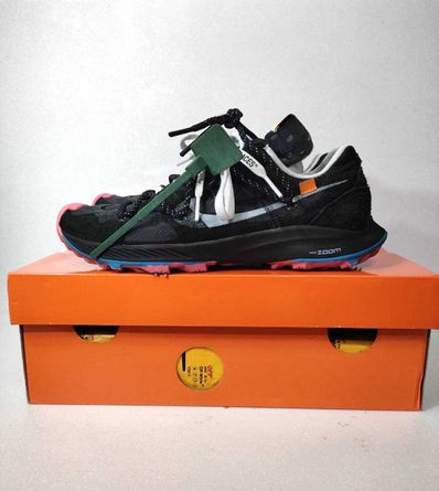 Off-White × Nike Women's Zoom Terra Kiger 5 "Black"