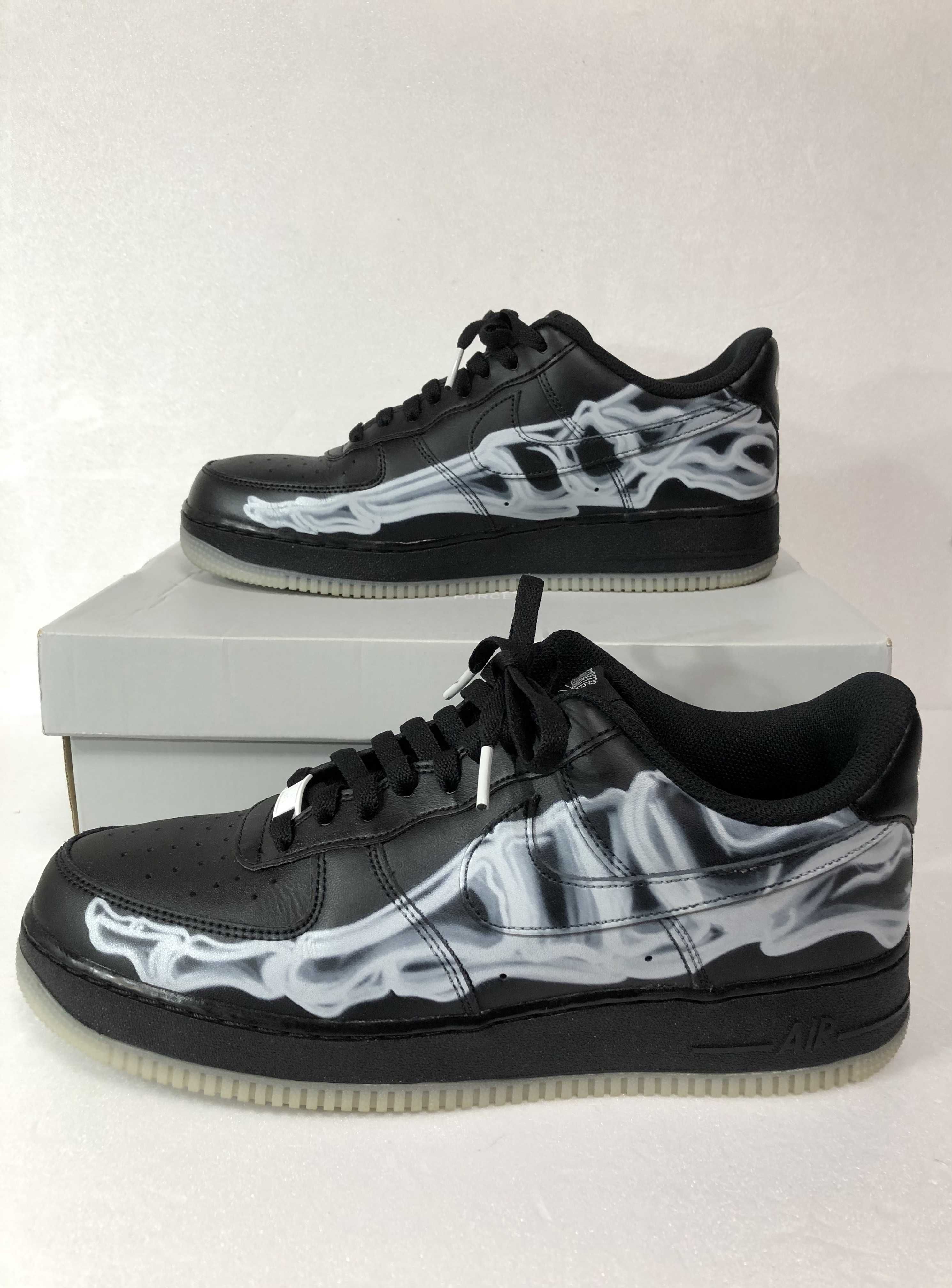 Nike Air Force 1 Low "Black Skeleton"