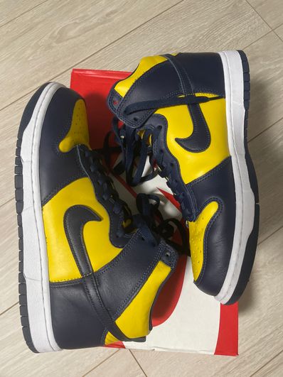 Nike Dunk High "Michigan"