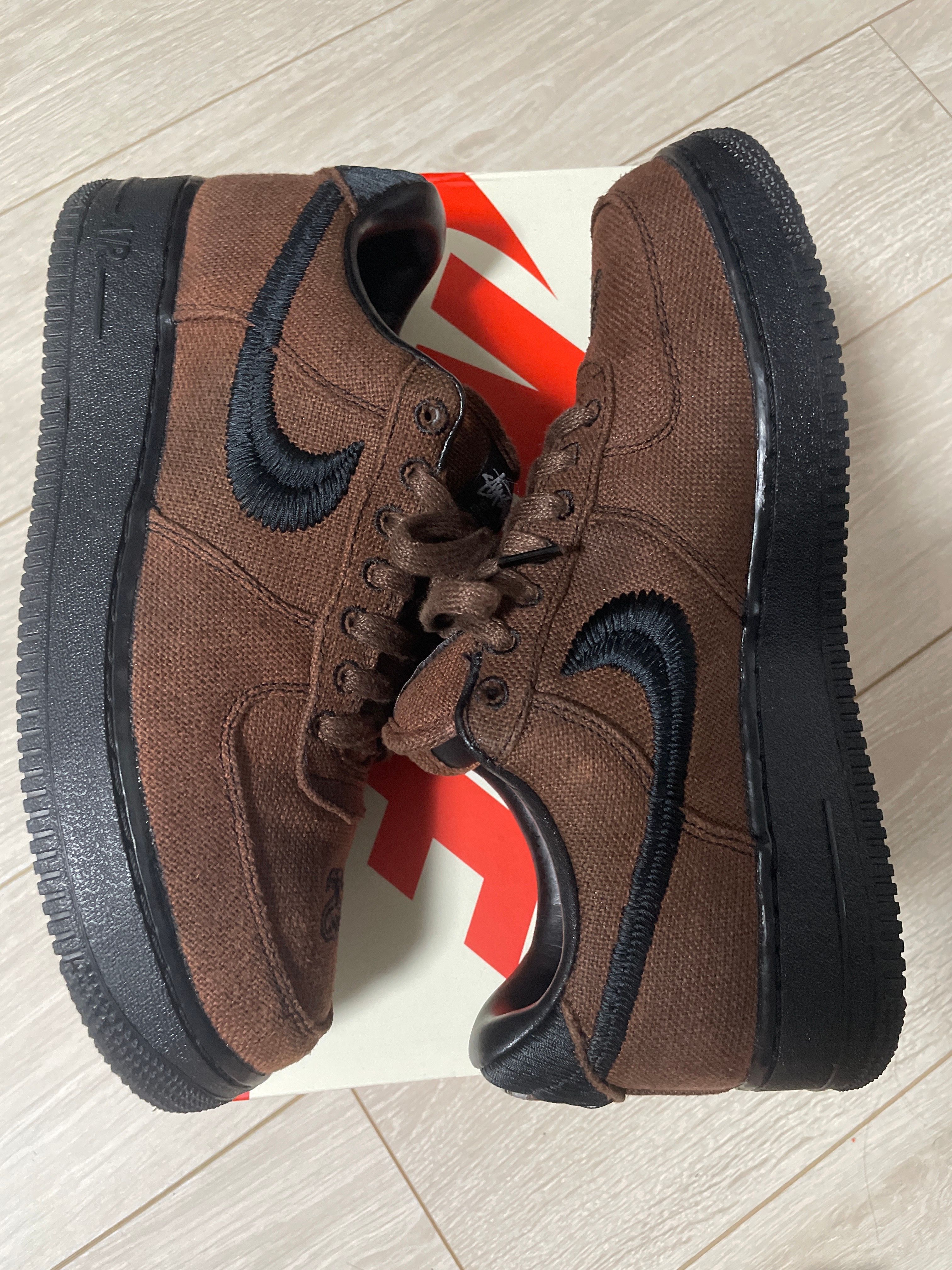 Stussy × Nike Air Force 1 Low "Triple Black"