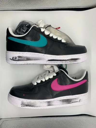 PEACEMINUSONE × Nike Air Force 1 Low '07 Para-Noise 3.0 "Black and Multi-Color" / G-DRAGON