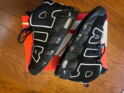 Nike Air More Uptempo "Black/White"(2020)