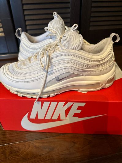 Nike air max hot sale 97 triple white price