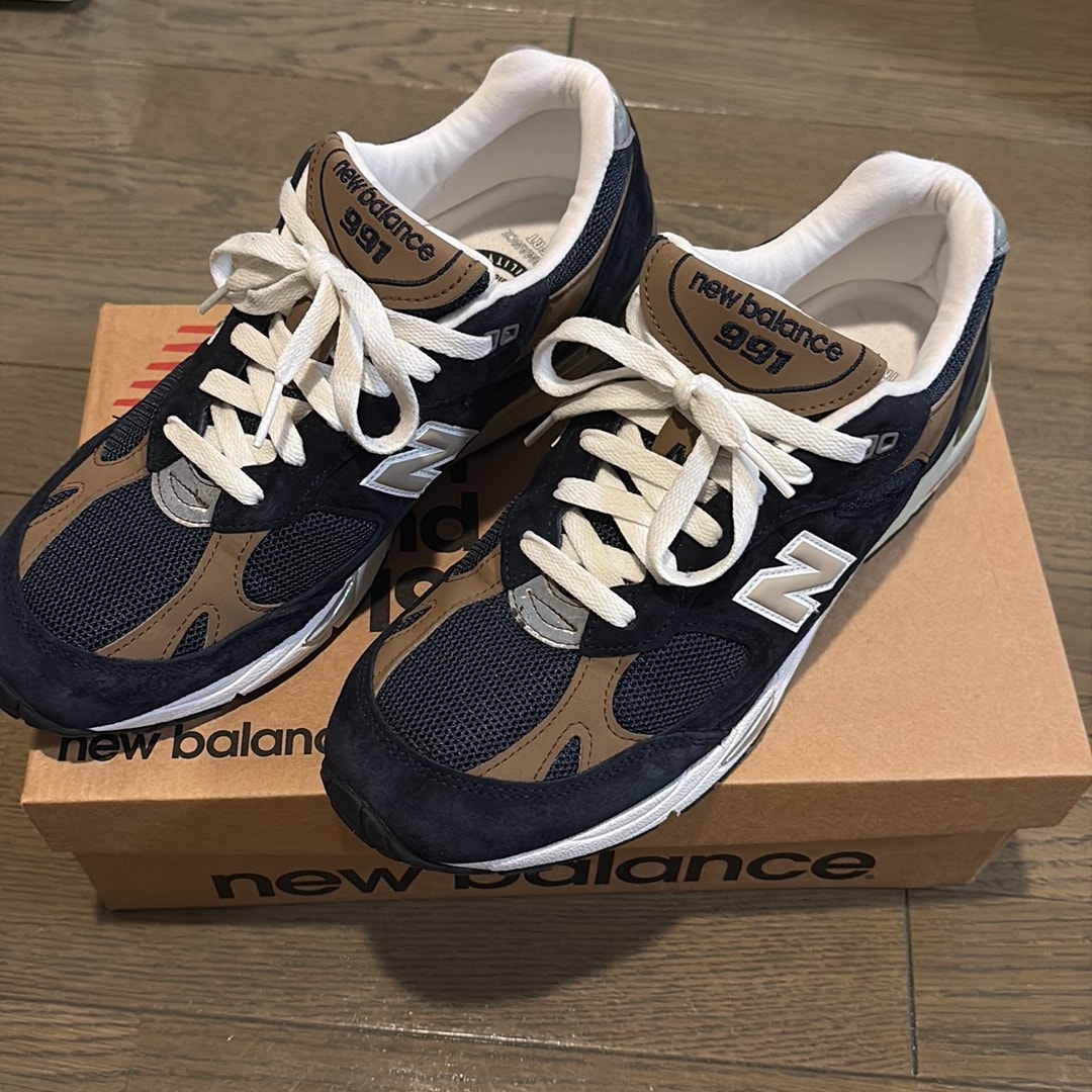New Balance 991 "Navy/Beige"
