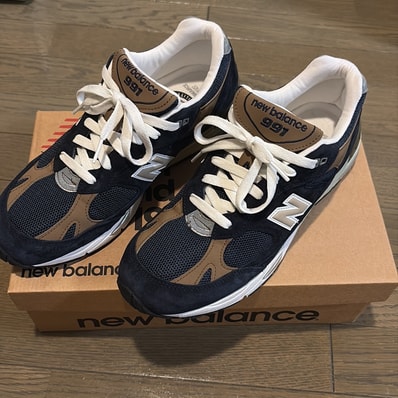 New Balance 991 "Navy/Beige"