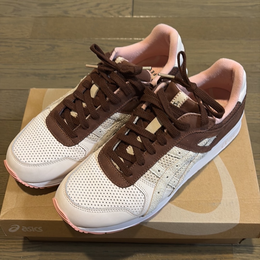 AFEW x Asics GT-II "Blush/Chocolate Brown"