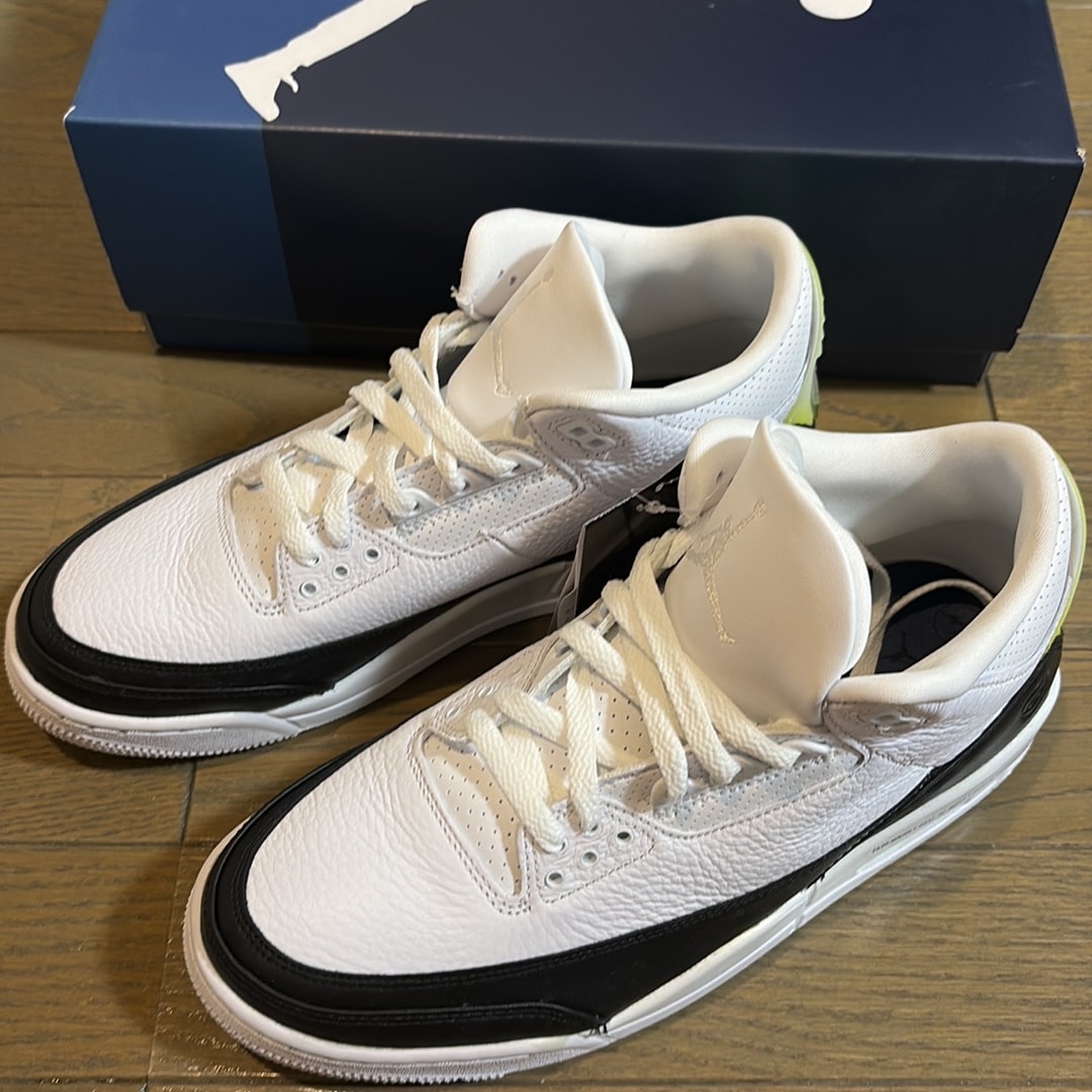 Fragment × Nike Air Jordan 3 "White/Black"