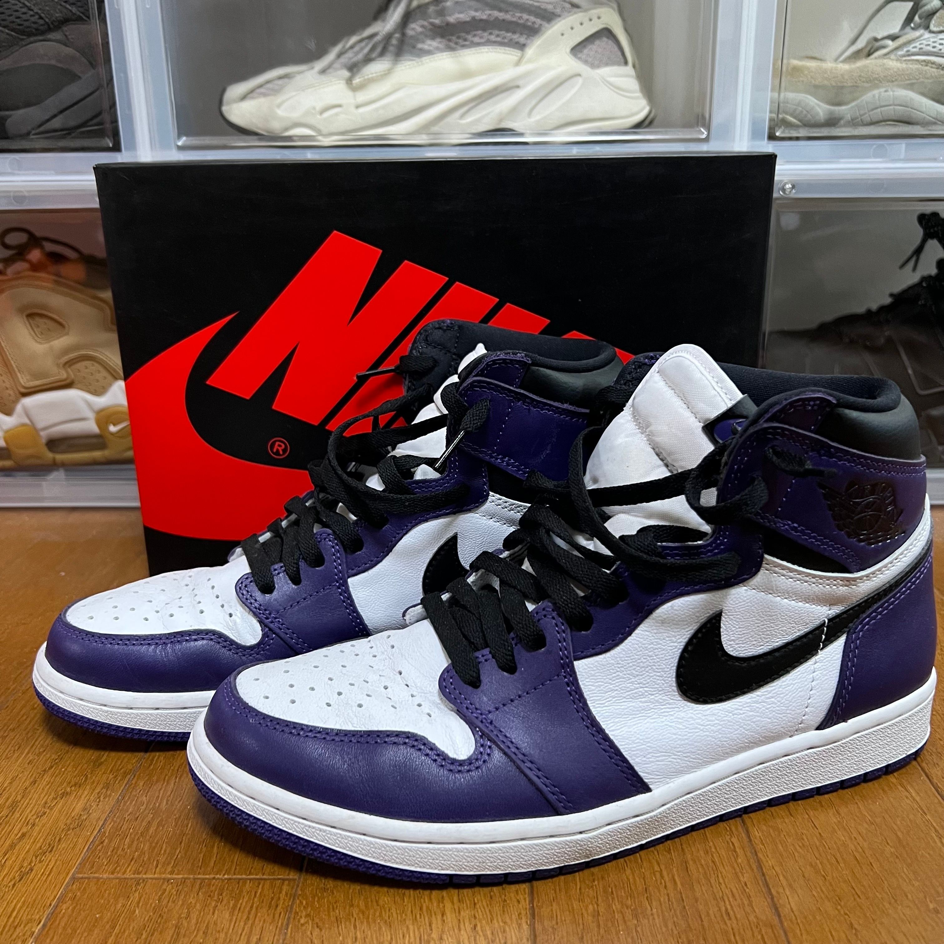 Nike Air Jordan 1 Retro High OG "Court Purple White/Black" (2020)
