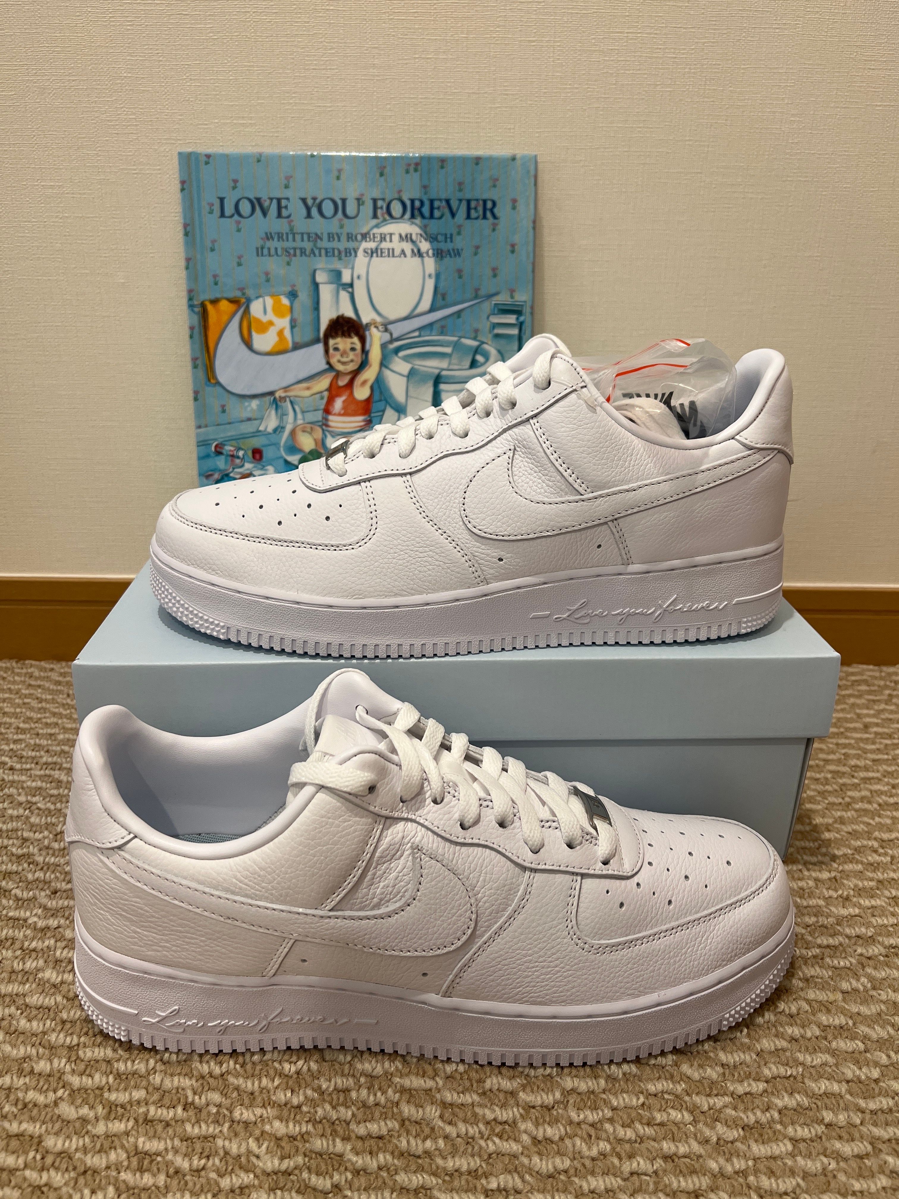 Drake NOCTA × Nike Air Force 1 Low "Love You Forver/White"