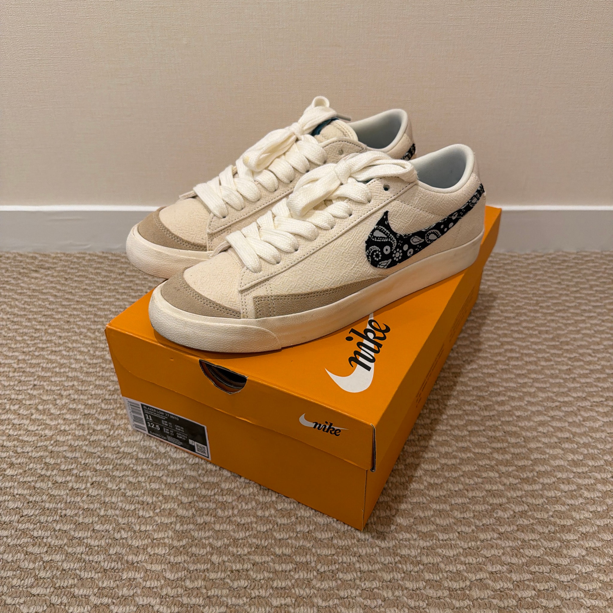NIKE BLAZER LOW "PAISLEY"