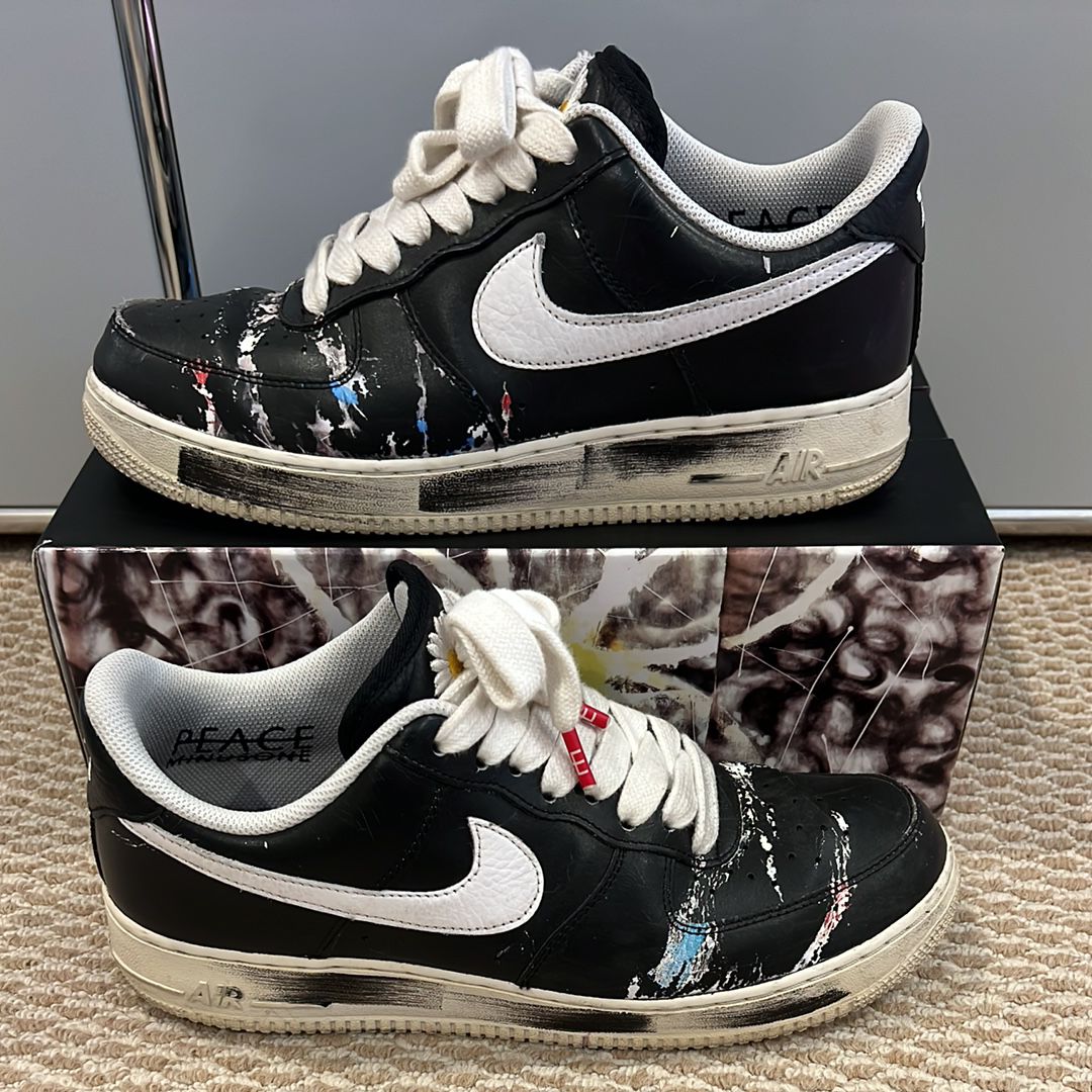 PEACEMINUSONE × Nike Air Force 1 Low Para Noise "Black" / G-DRAGON