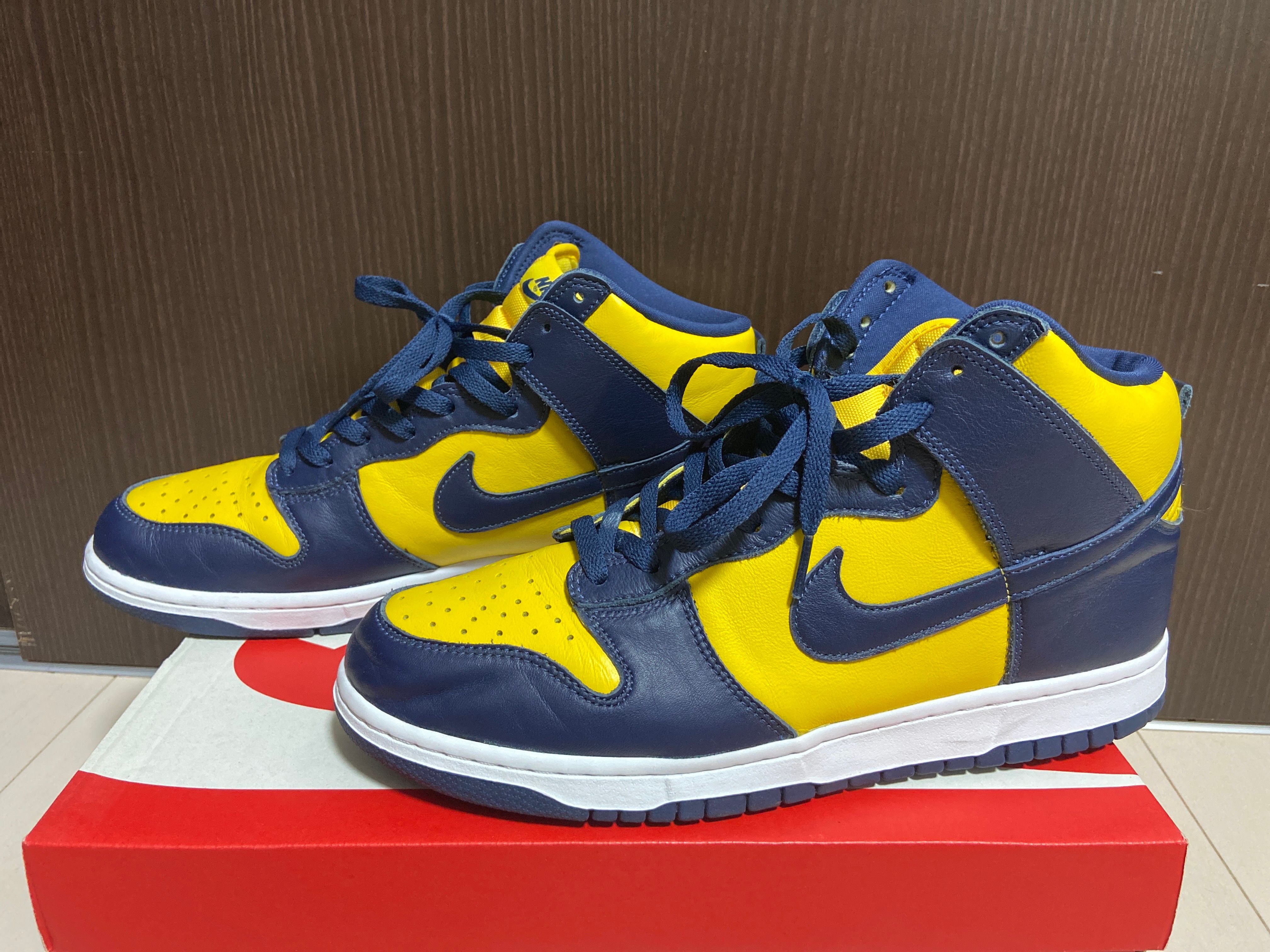 Nike Dunk High "Michigan"