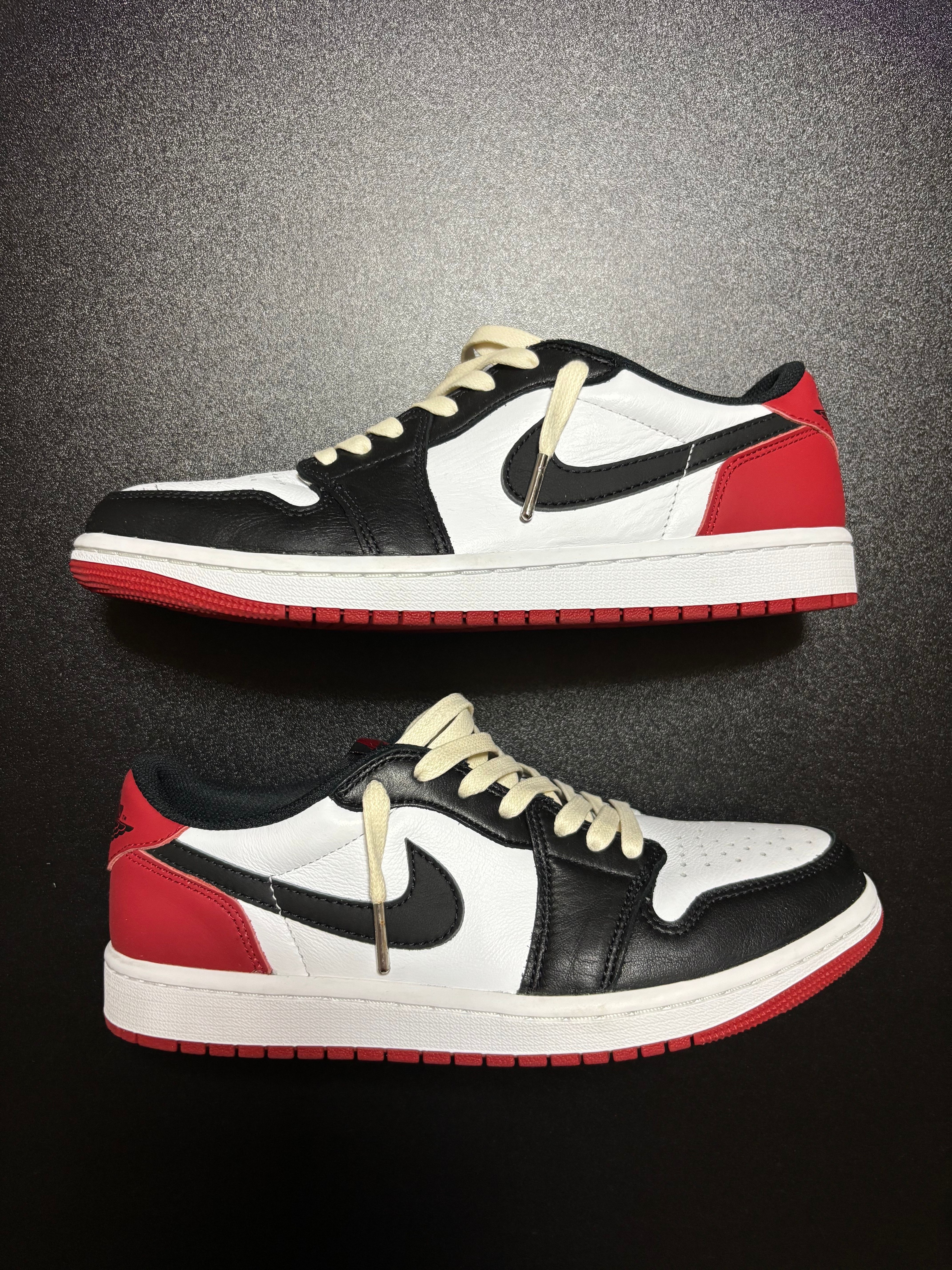 Nike Air Jordan 1 Retro Low OG "Black Toe"