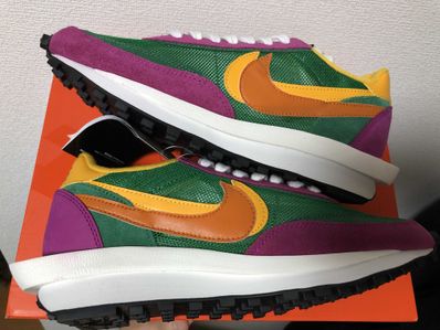 sacai × NIKE LDV WAFFLE "PINE GREEN"