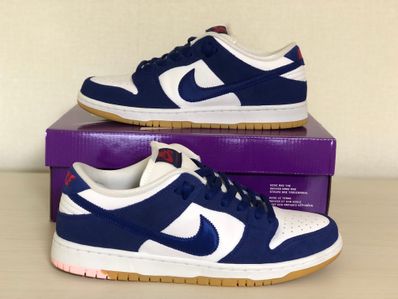 Nike SB Dunk Low "Los Angeles Dodgers/Deep Royal Blue"