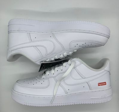 Supreme × Nike Air Force 1 Low "White"