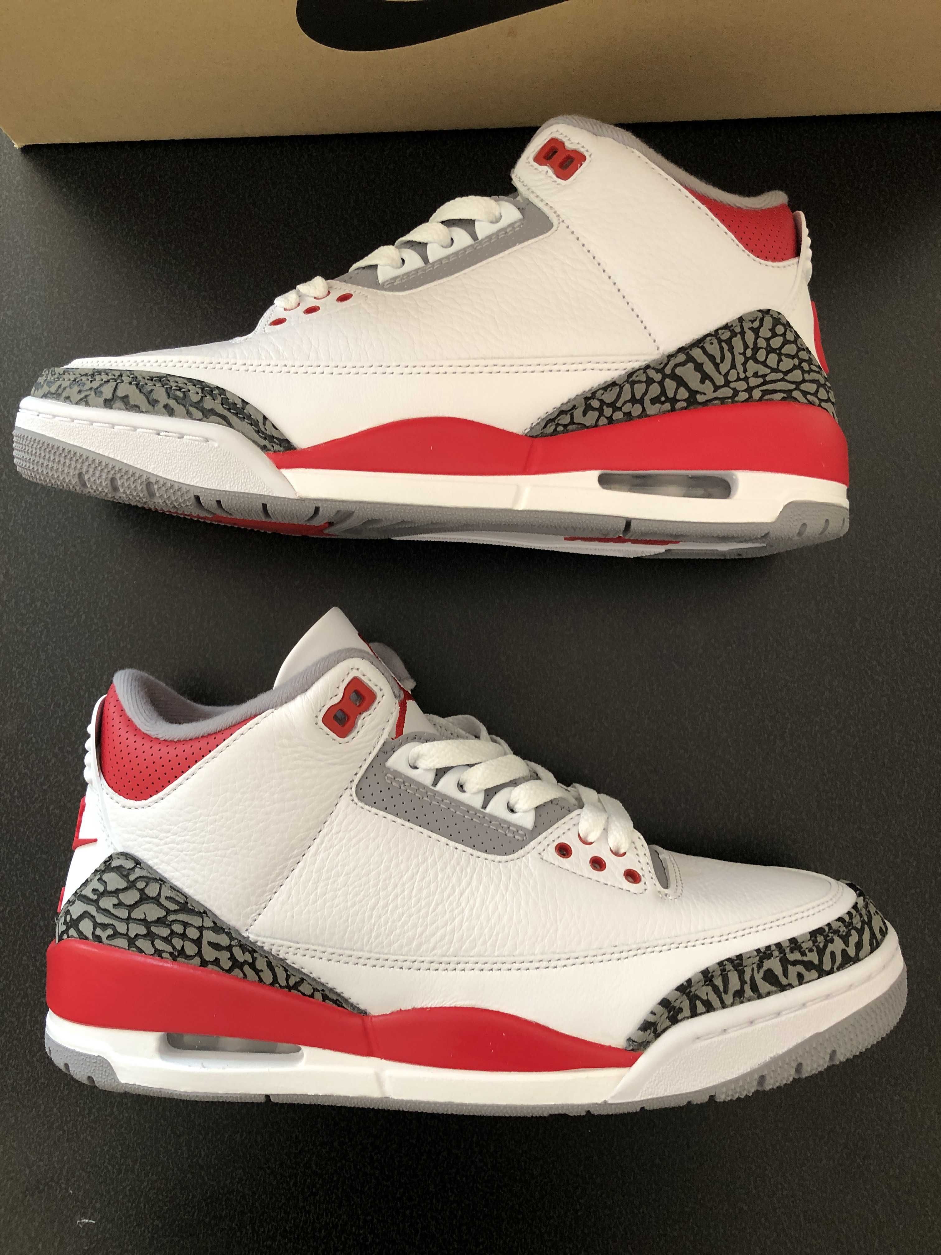 Nike Air Jordan 3 Retro OG "Fire Red" (2022)