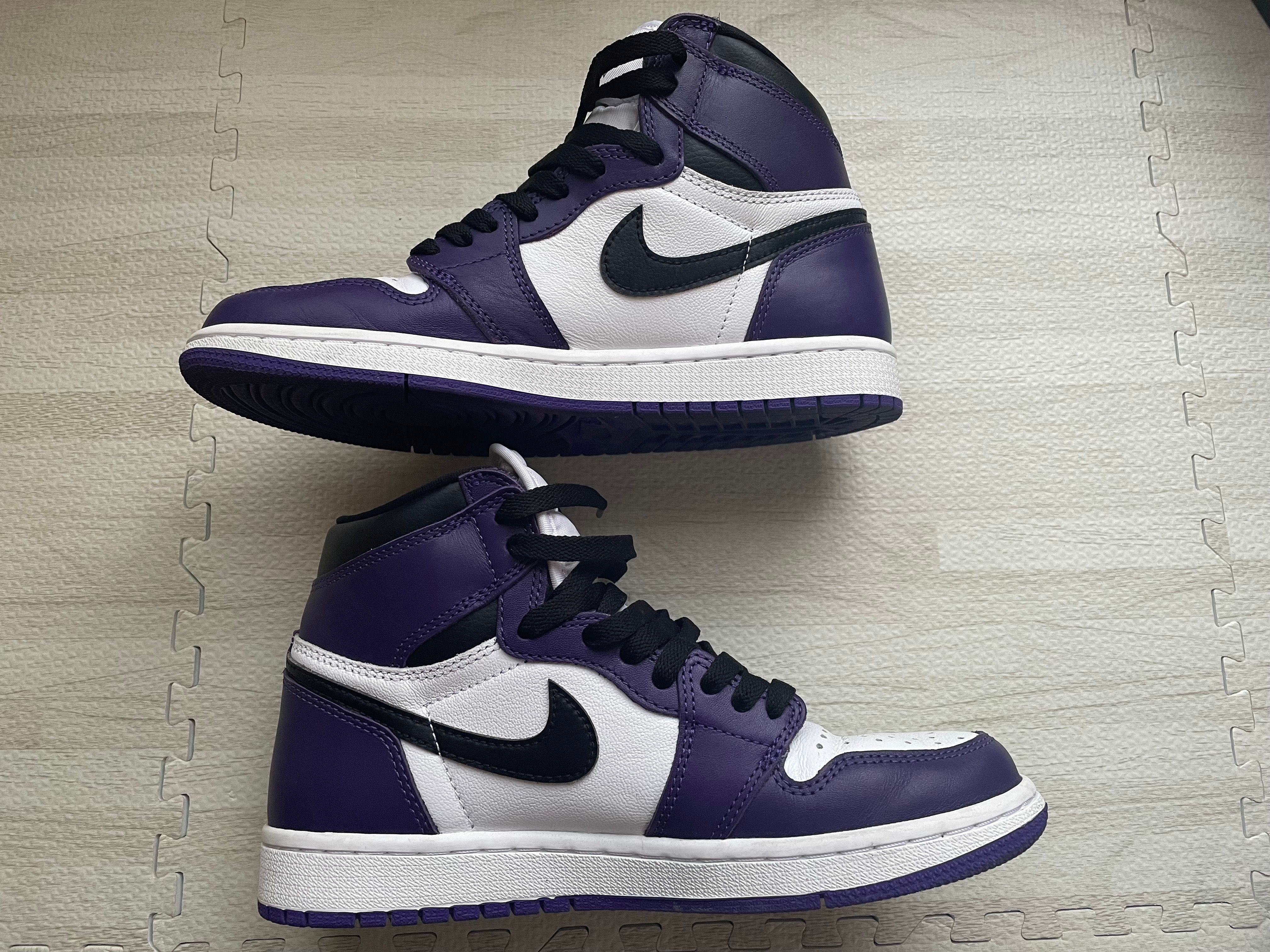 Nike Air Jordan 1 Retro High OG "Court Purple White/Black" (2020)