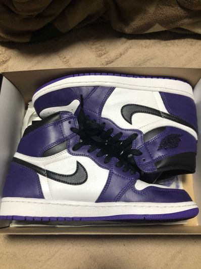 Nike Air Jordan 1 Retro High OG "Court Purple White/Black" (2020)