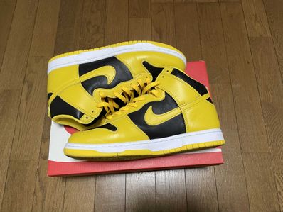 Nike Dunk High "Black/Varsity Maize"