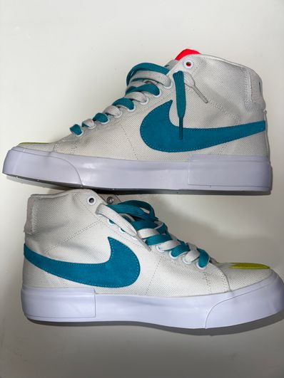 Nike SB Blazer Mid Edge "Summit White/Oracle Aqua"