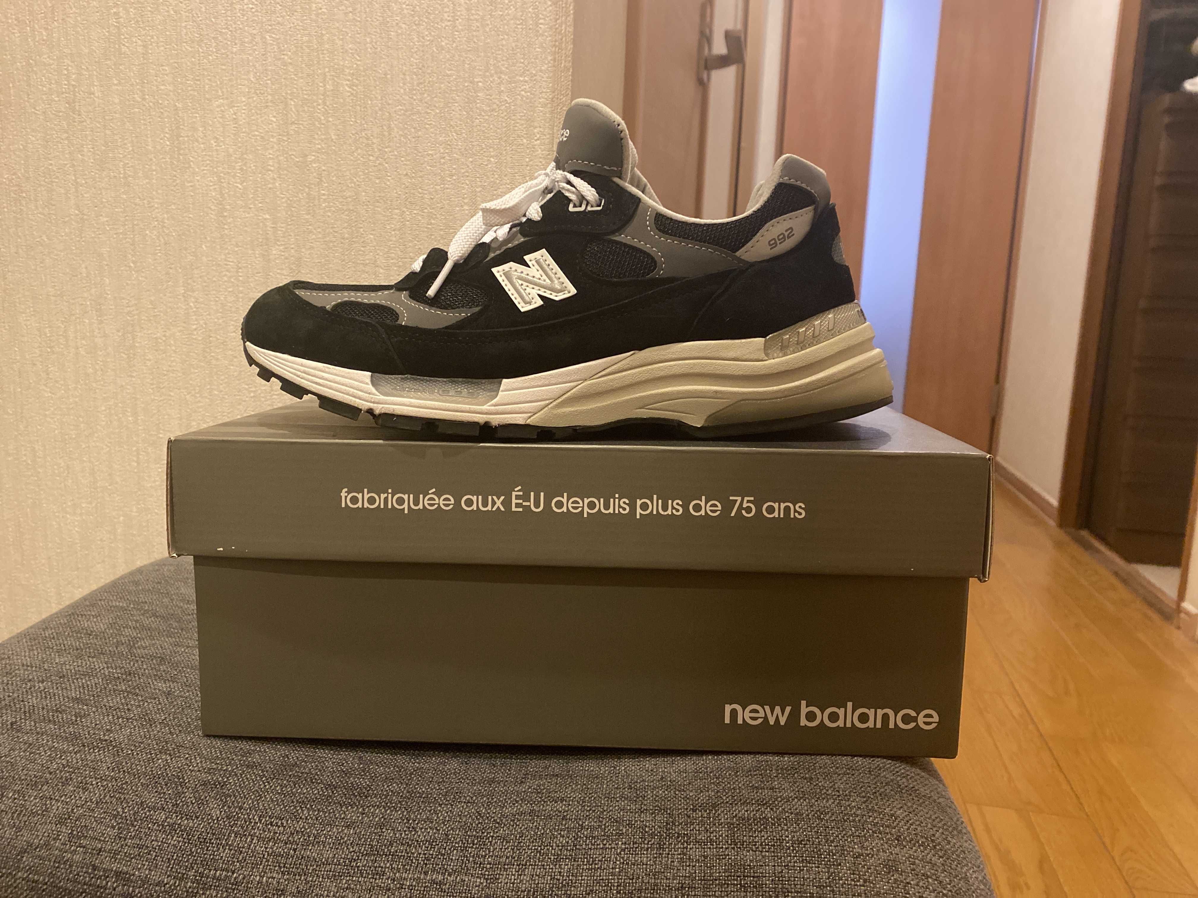 New Balance 992 "Black" (2021)