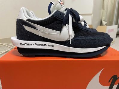 Fragment × sacai × Nike LD Waffle "Blackended Blue"