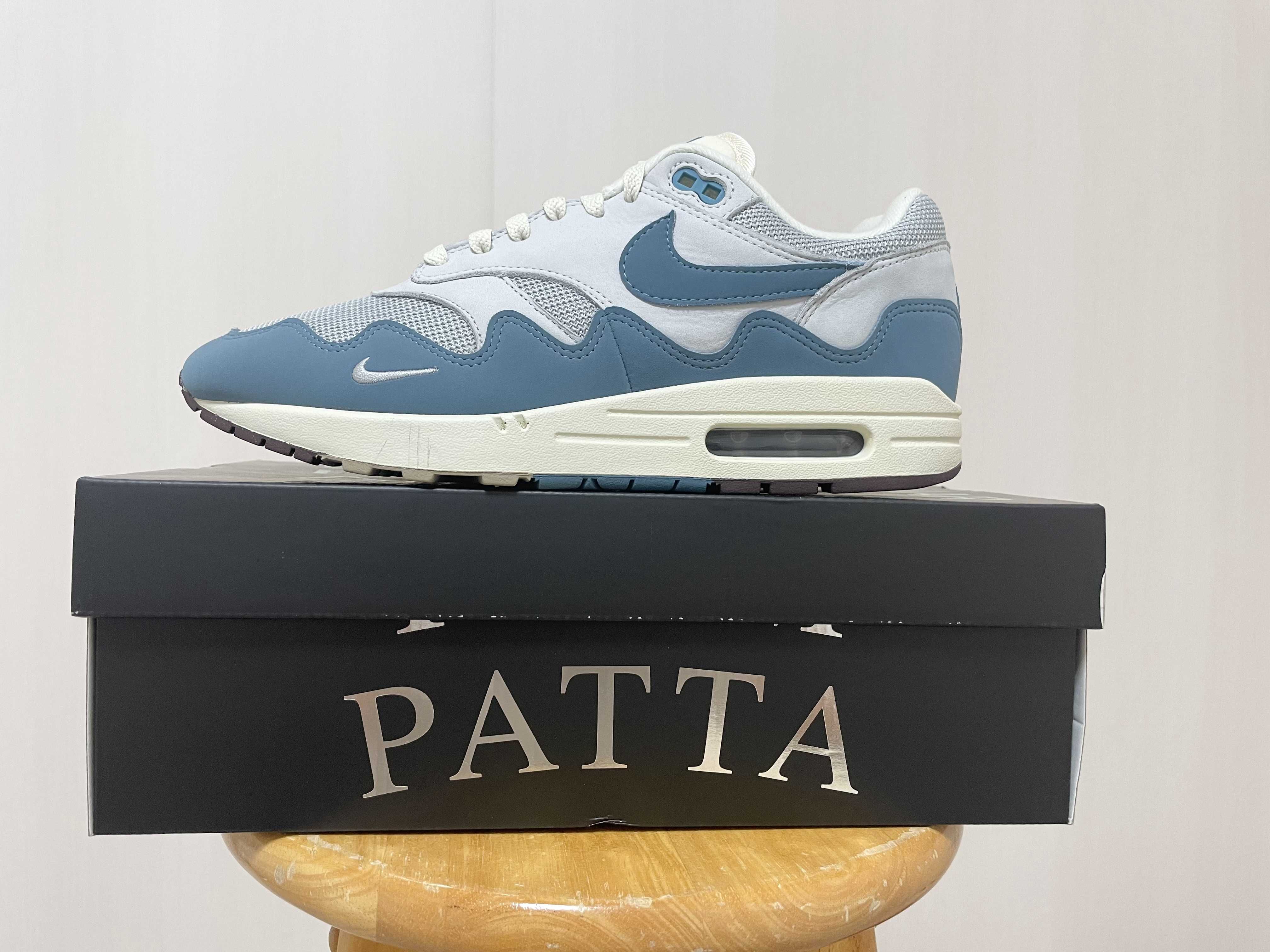 Patta × Nike Air Max 1 "Noise Aqua"