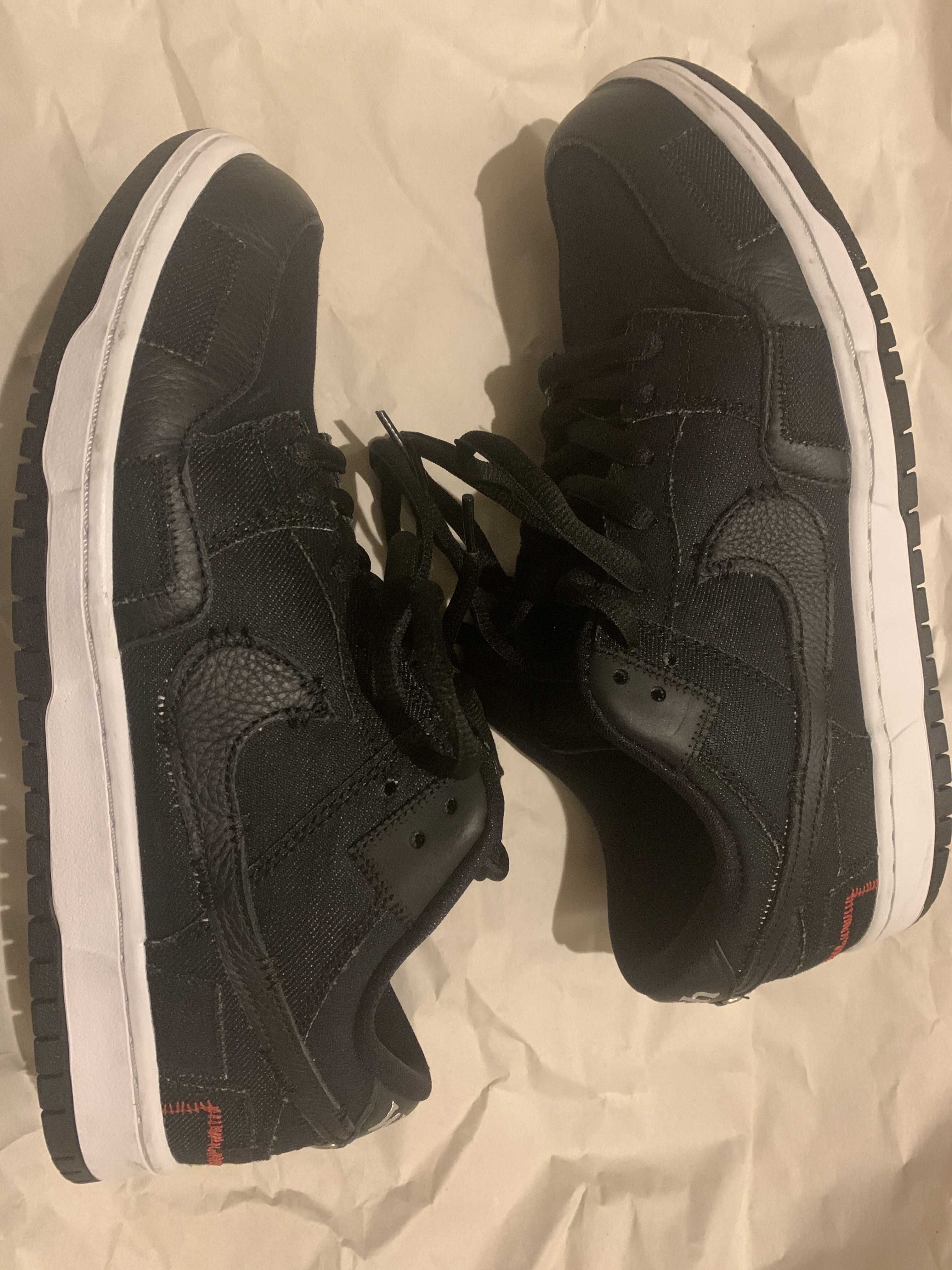 Wasted Youth × Nike SB Dunk Low "Black Denim" / VERDY