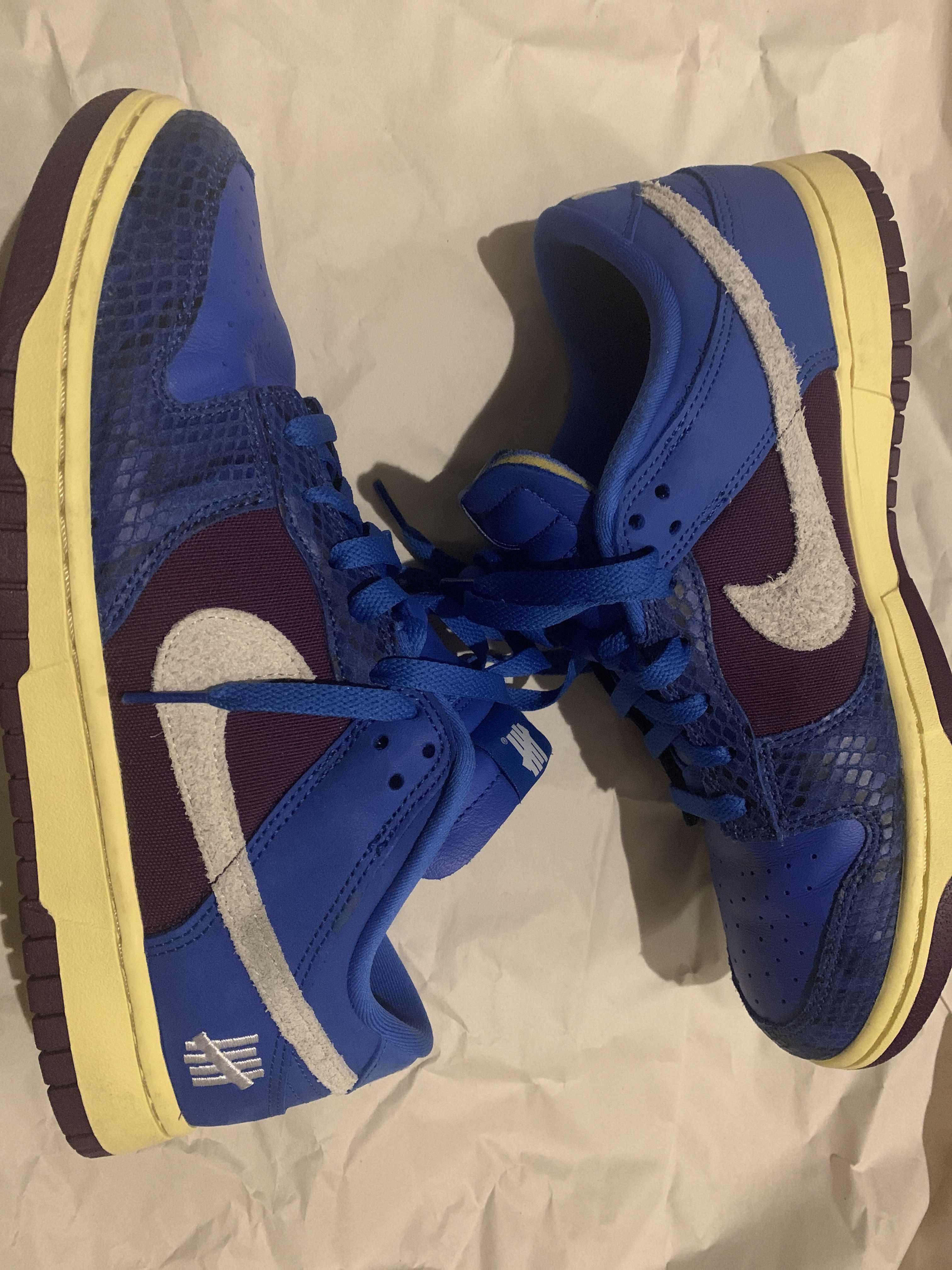 UNDEFEATED × Nike Dunk Low SP "Royal"