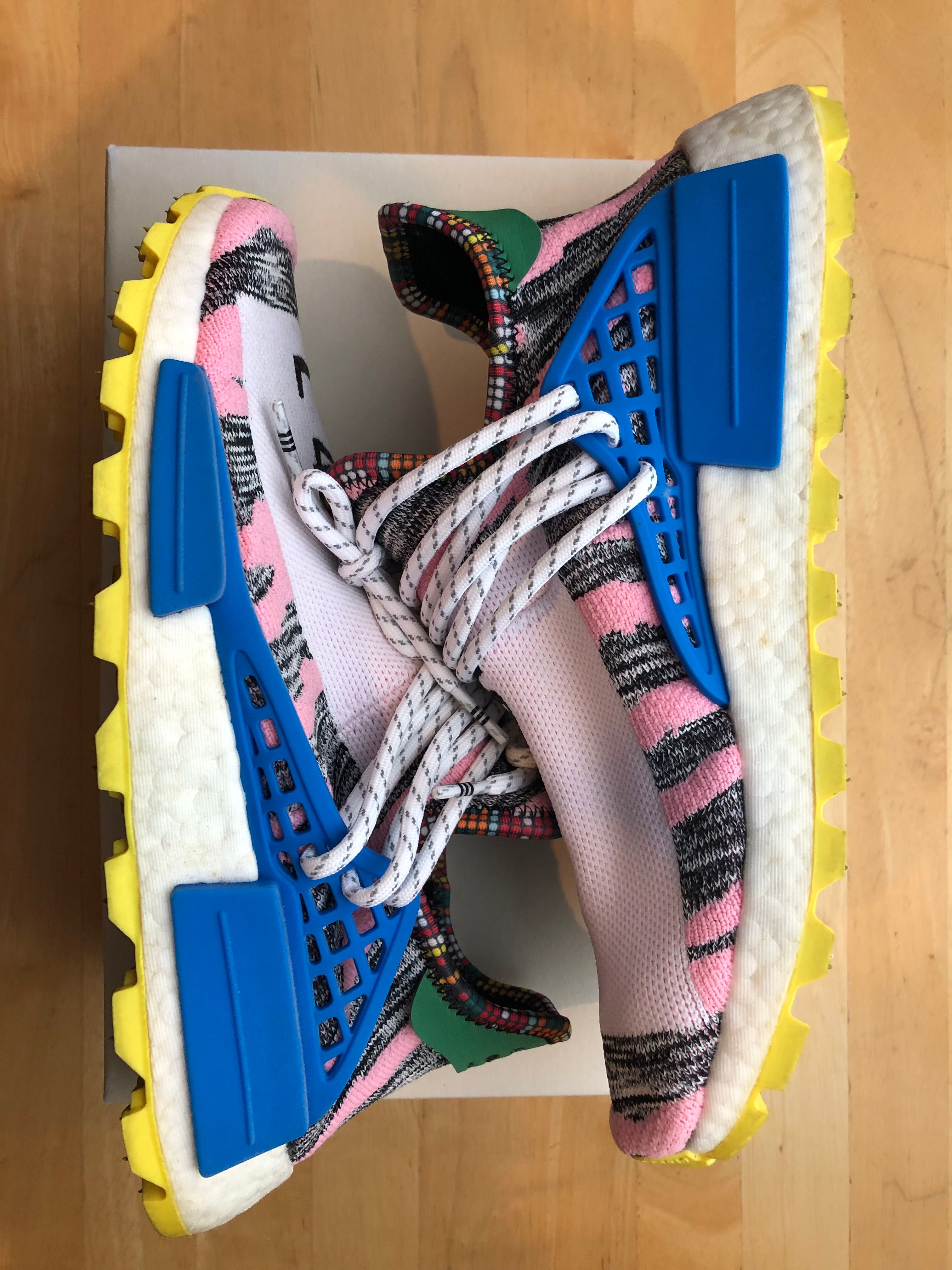 Pharrell Williams × adidas NMD Hu SOLAR PACK "MOTHER"