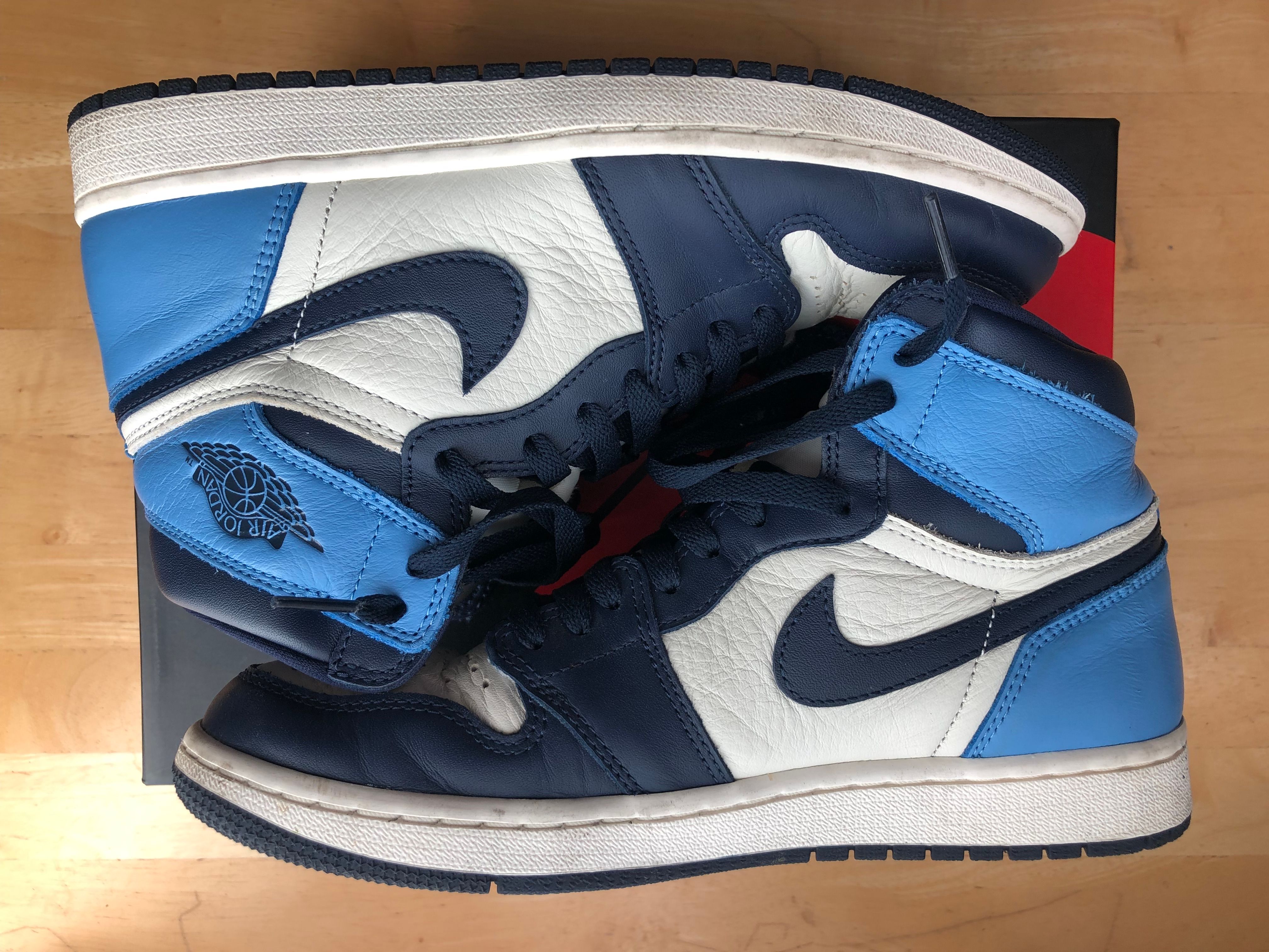 Nike Air Jordan 1 Retro High OG "Obsidian/University Blue"