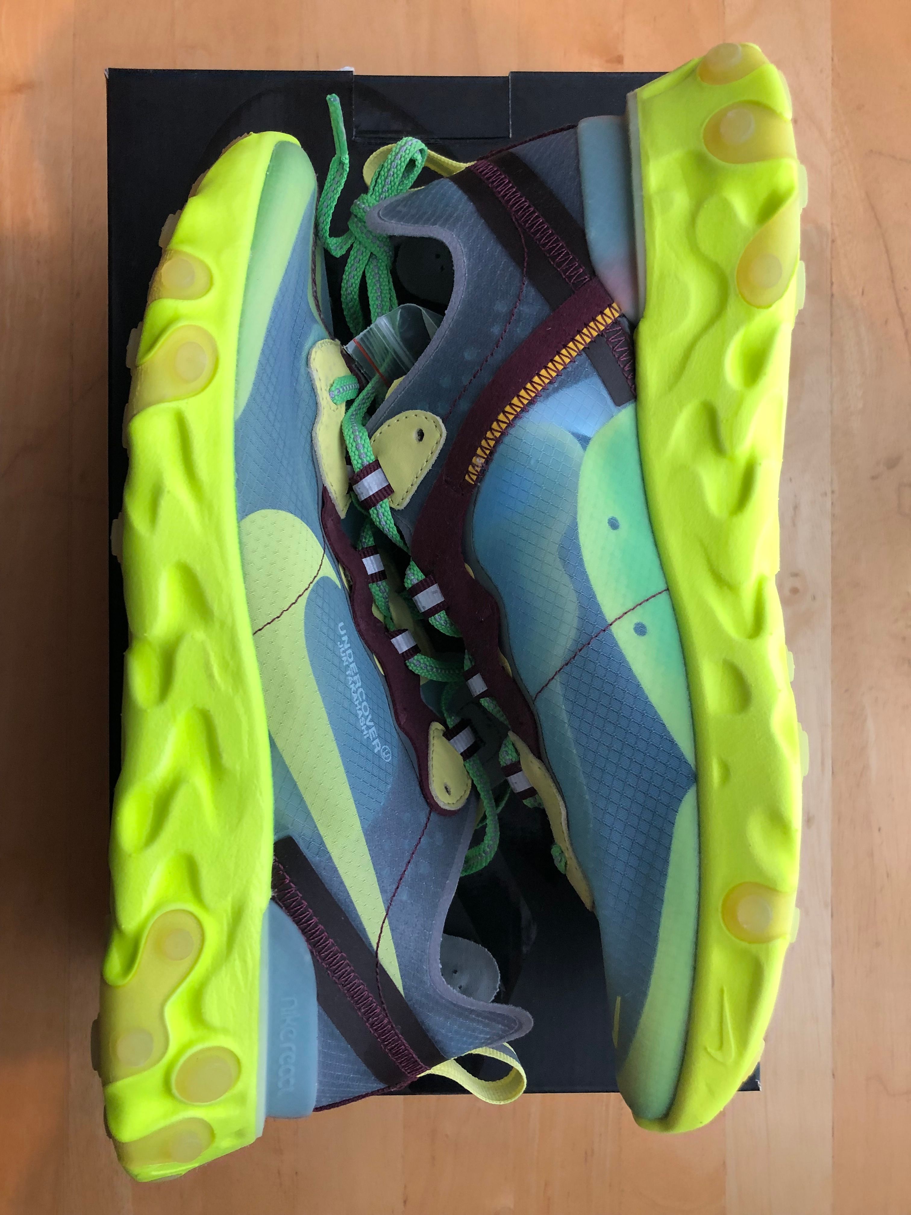 UNDERCOVER × Nike React Element 87 "Blue/Yellow"