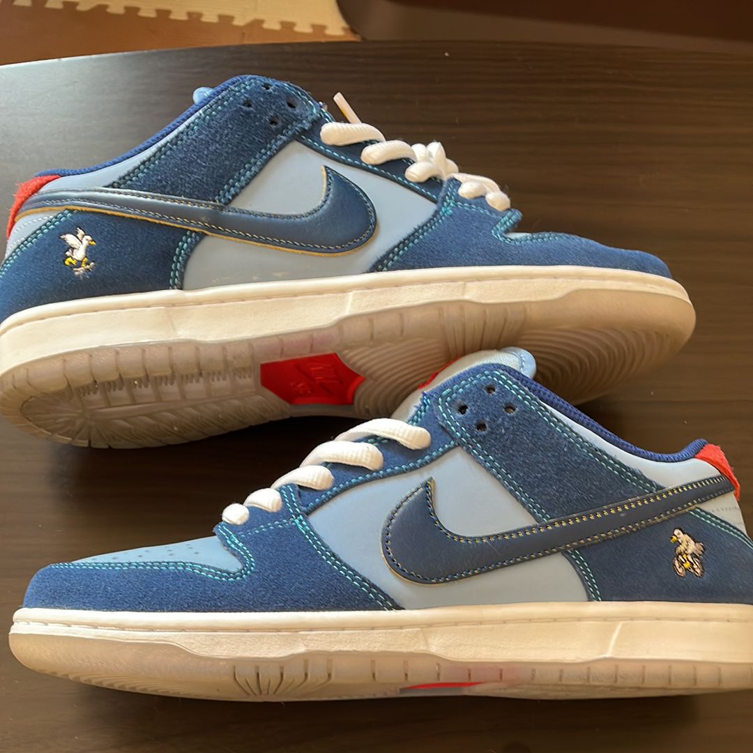 Why So Sad? × Nike SB Dunk Low "Coastal Blue/Speed Yellow-University Red"