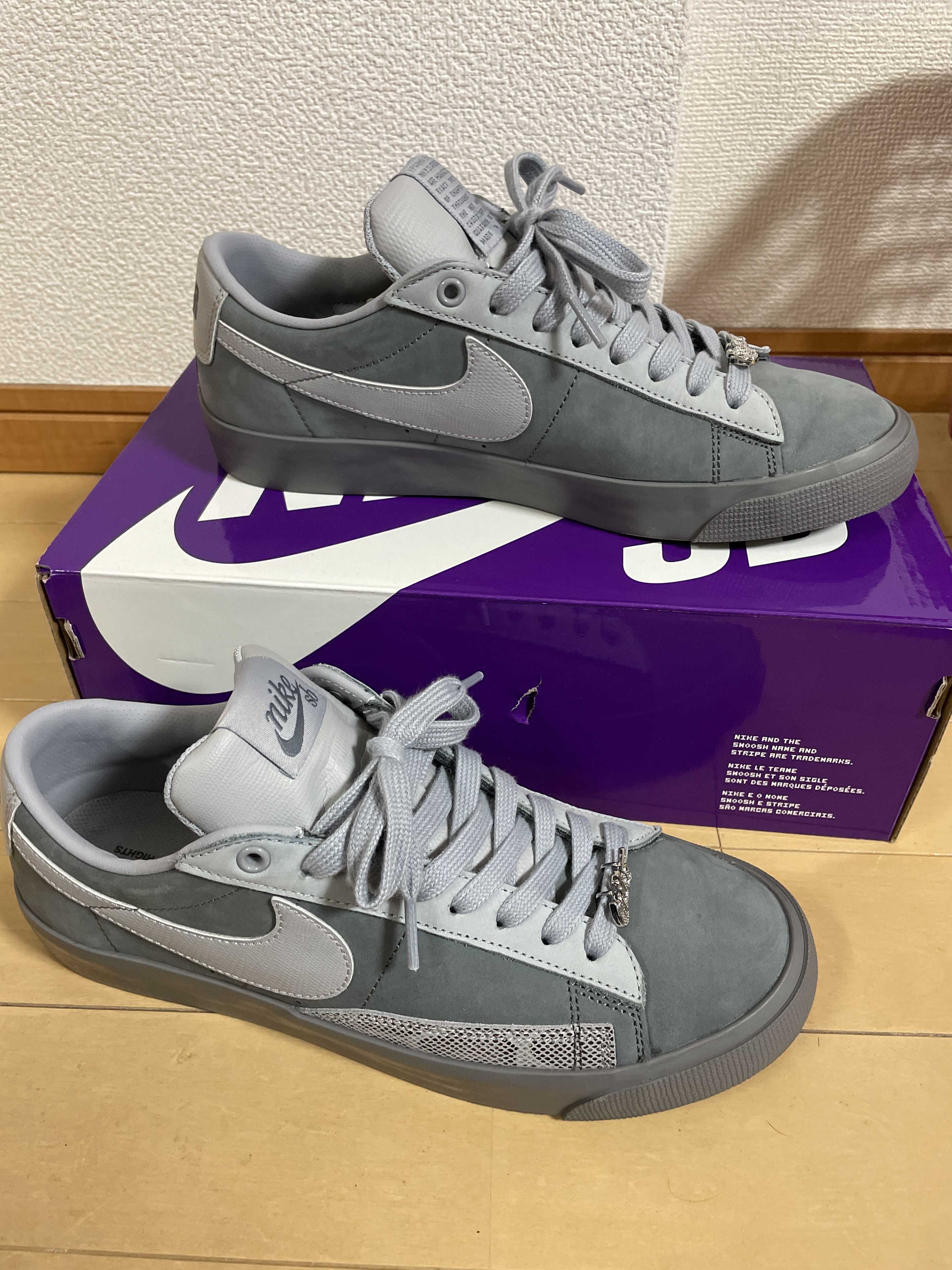 FPAR × Nike SB Blazer Low "Cool Grey"