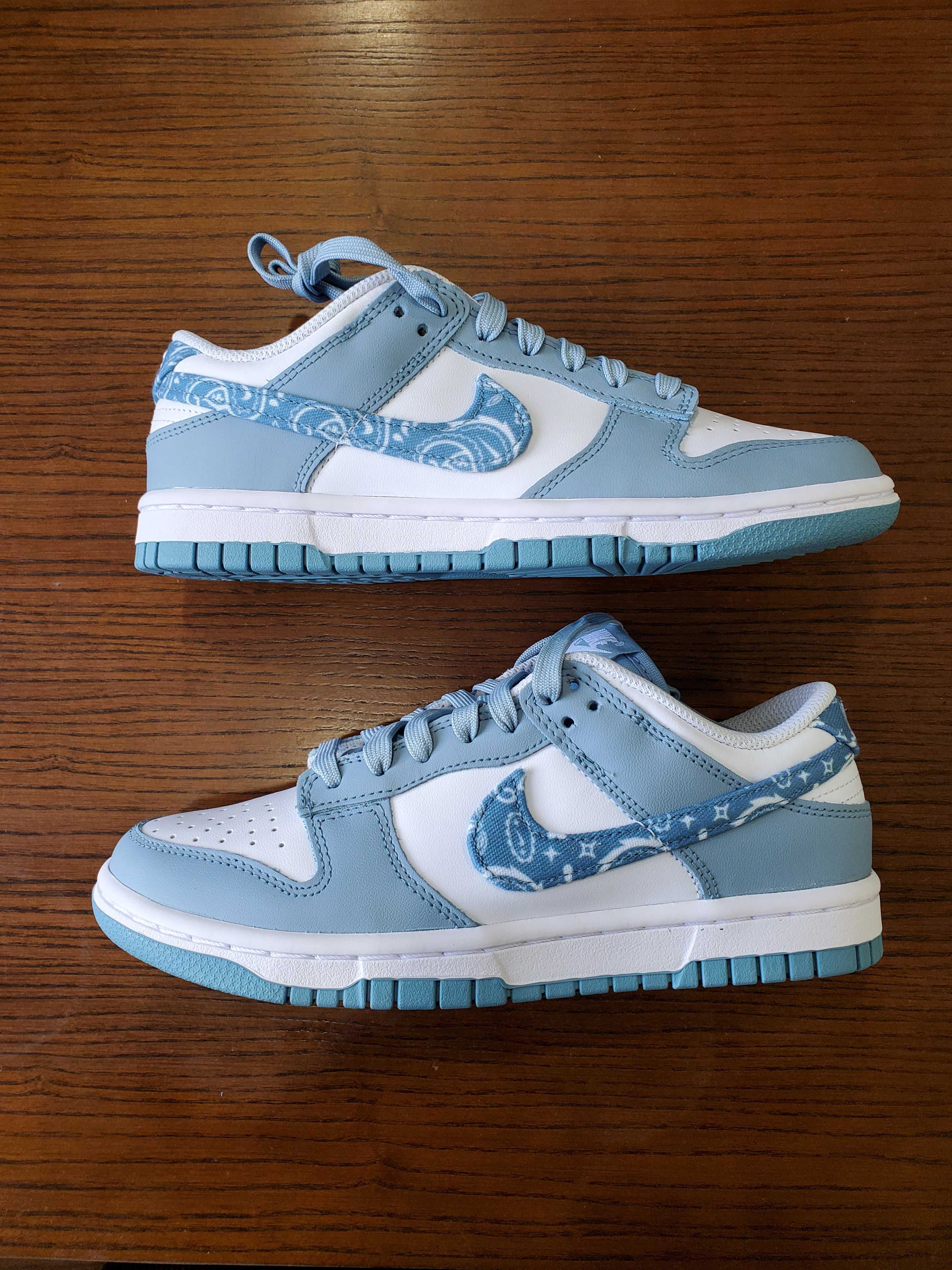 Nike Women's Dunk Low ESS "Blue Paisley"