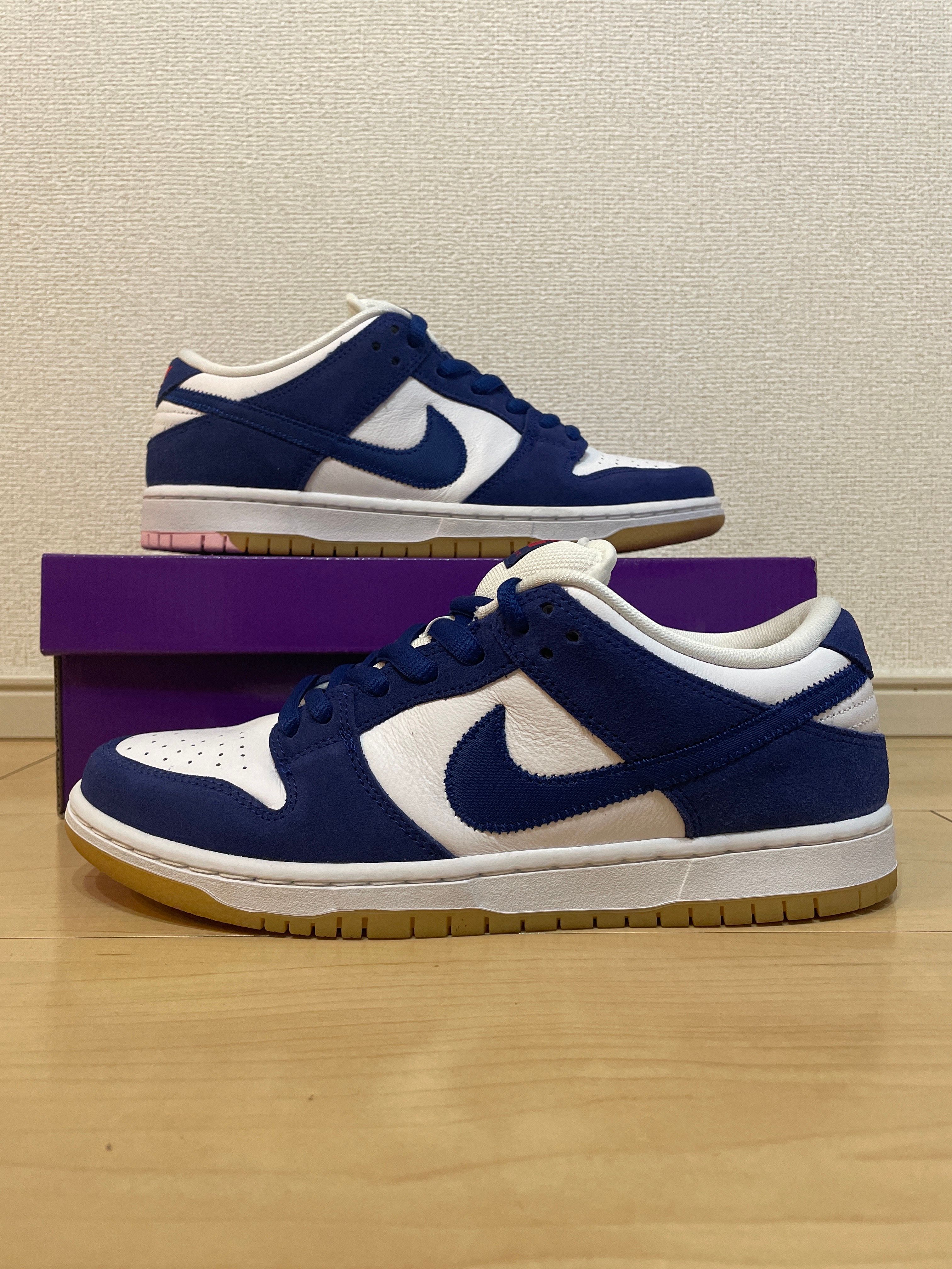 Nike SB Dunk Low "Los Angeles Dodgers/Deep Royal Blue"