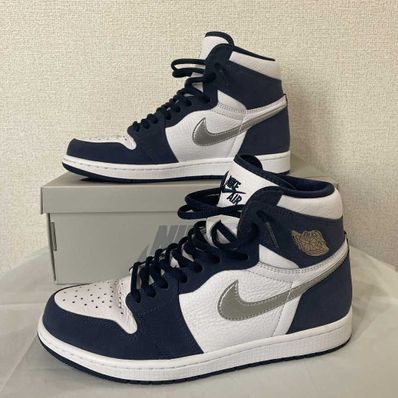 Nike Air Jordan 1 High OG CO.JP "White/Midnight Navy" (2020)(ブリーフケースなし)