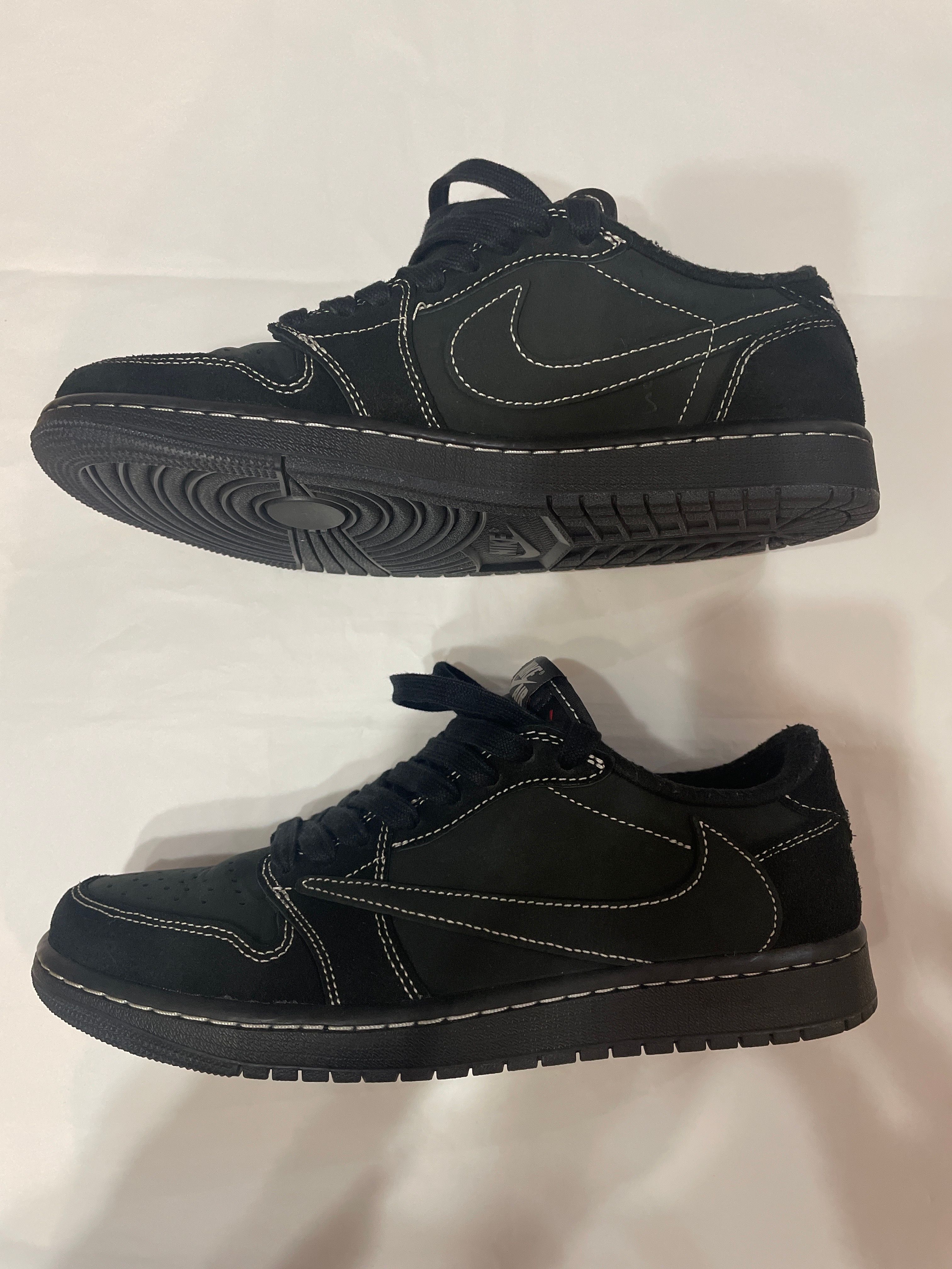 Travis Scott × Nike Air Jordan 1 Low OG SP "Black Phantom"