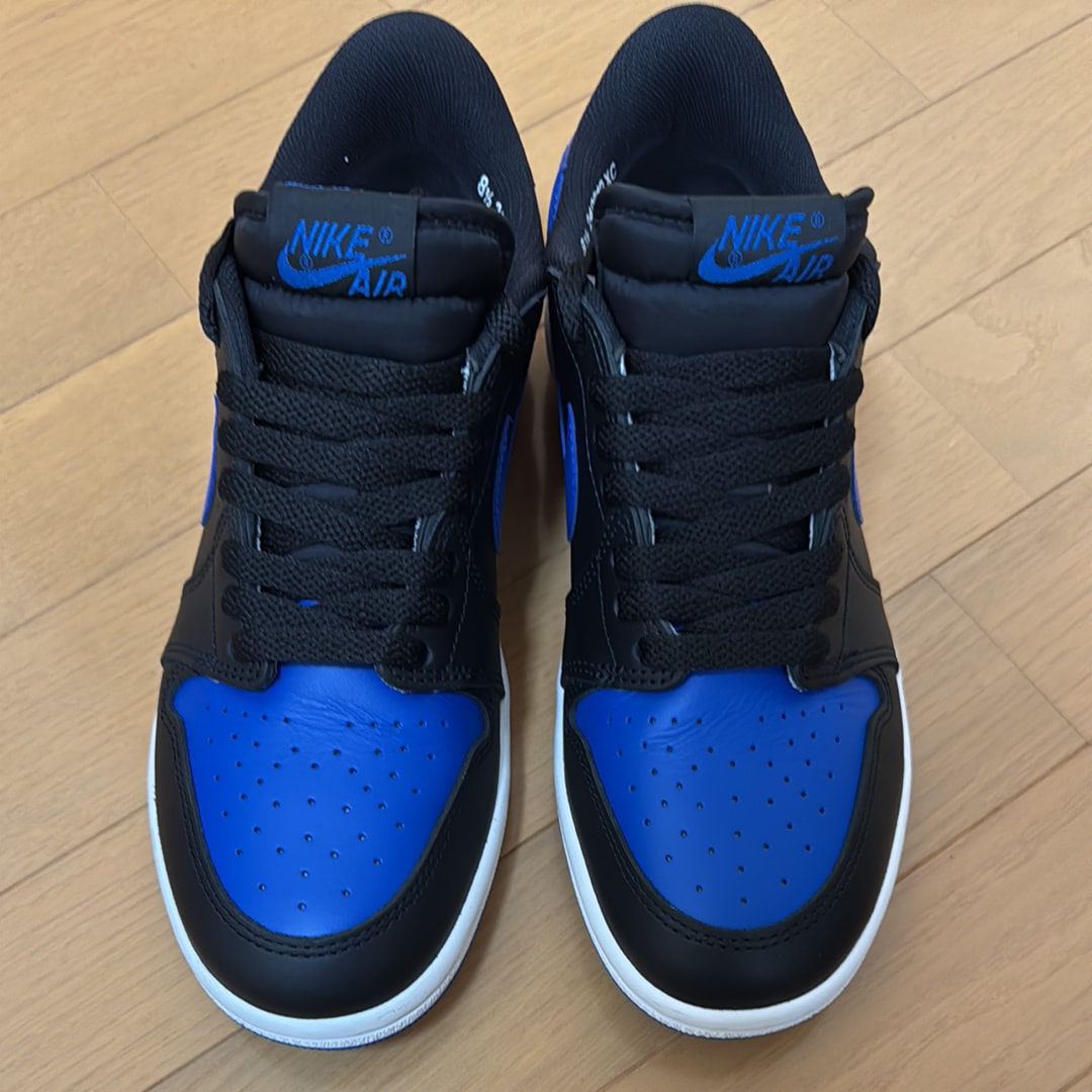 Nike Air Jordan 1 Low '85 "Black and Royal Blue"