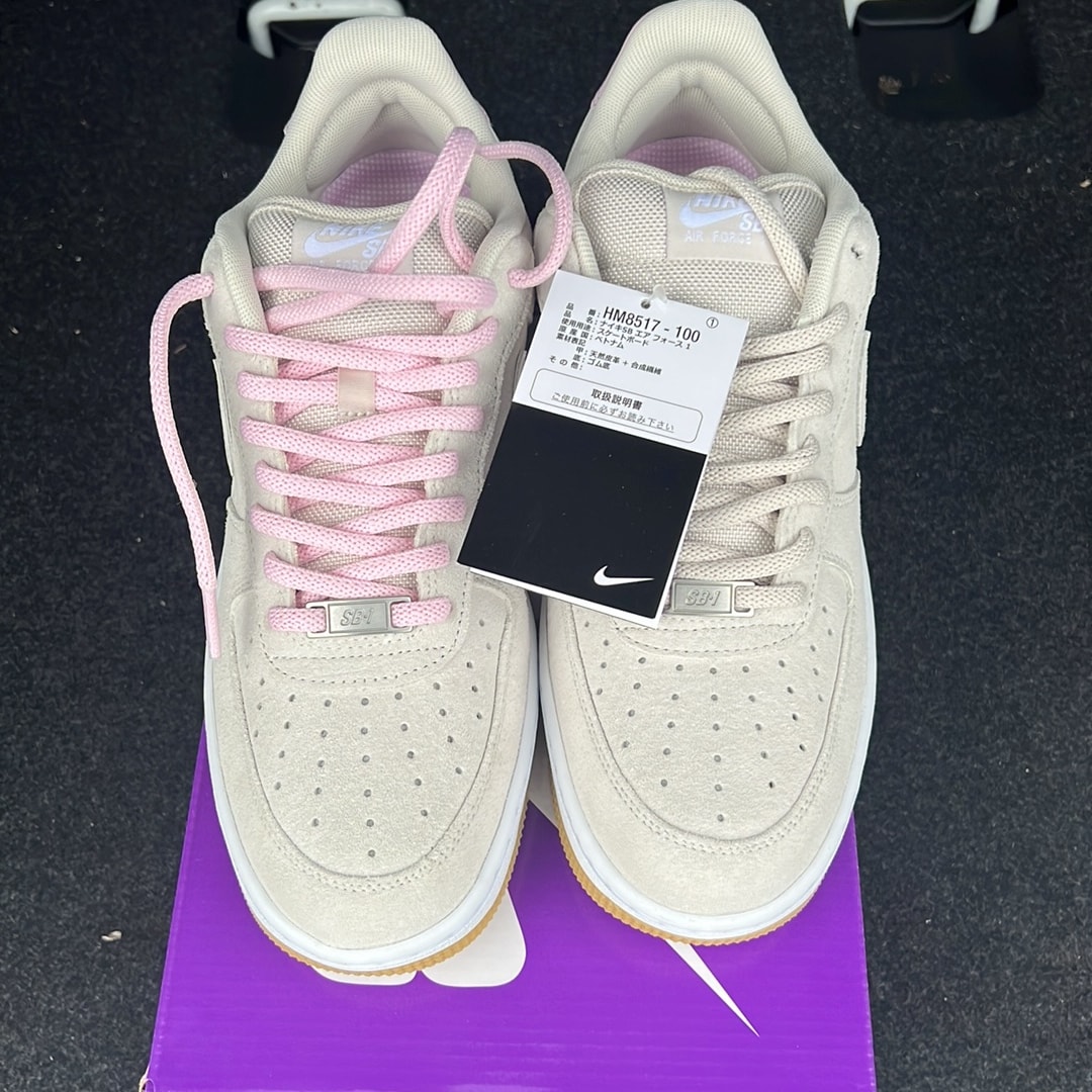 Nike SB Air Force 1 Low "Light Orewood Brown/Pink Foam"