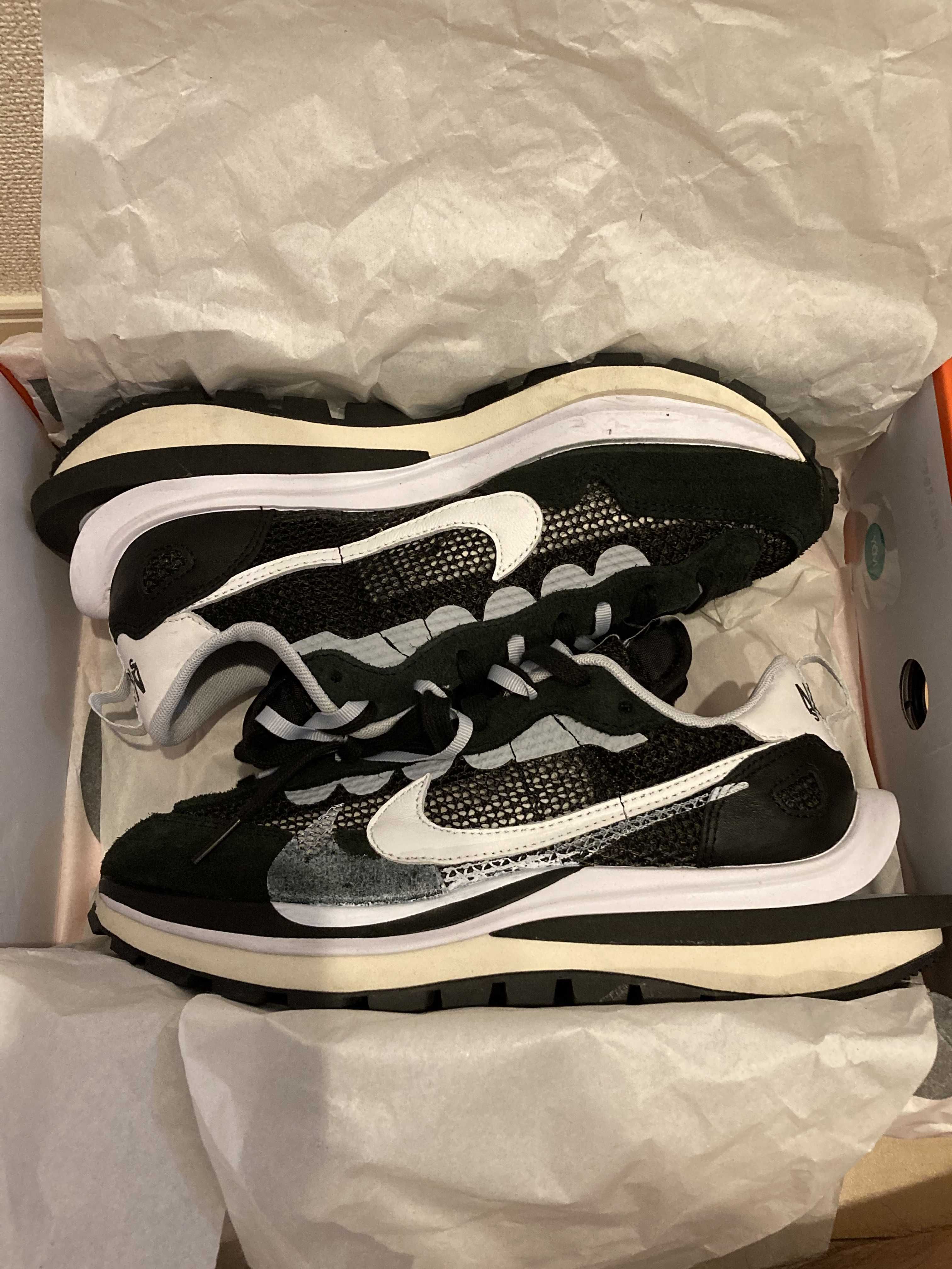 sacai × Nike Vapor Waffle "Black and White"