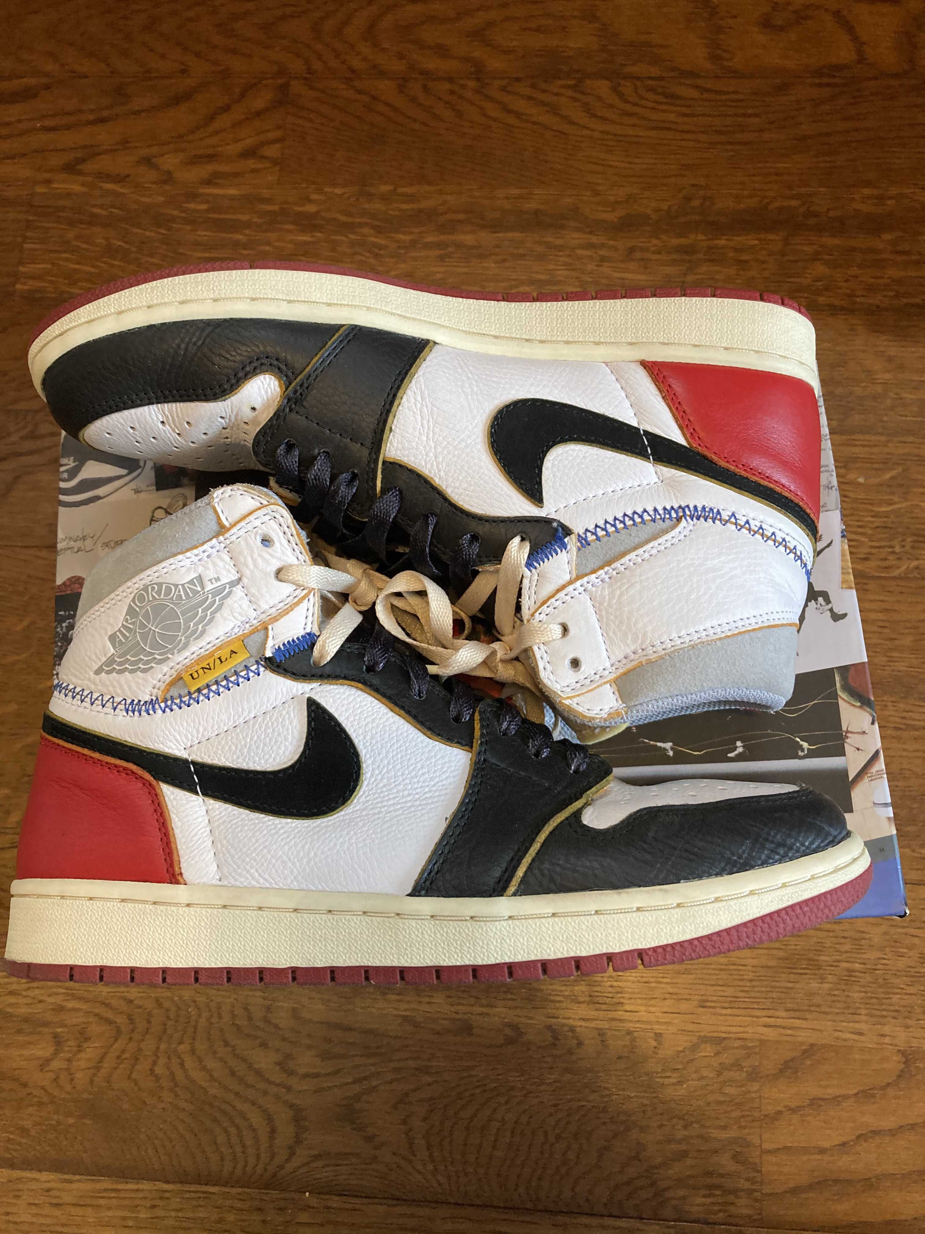 UNION × Nike Air Jordan 1 Retro High OG NRG "Varsity Red/Wolf Grey"