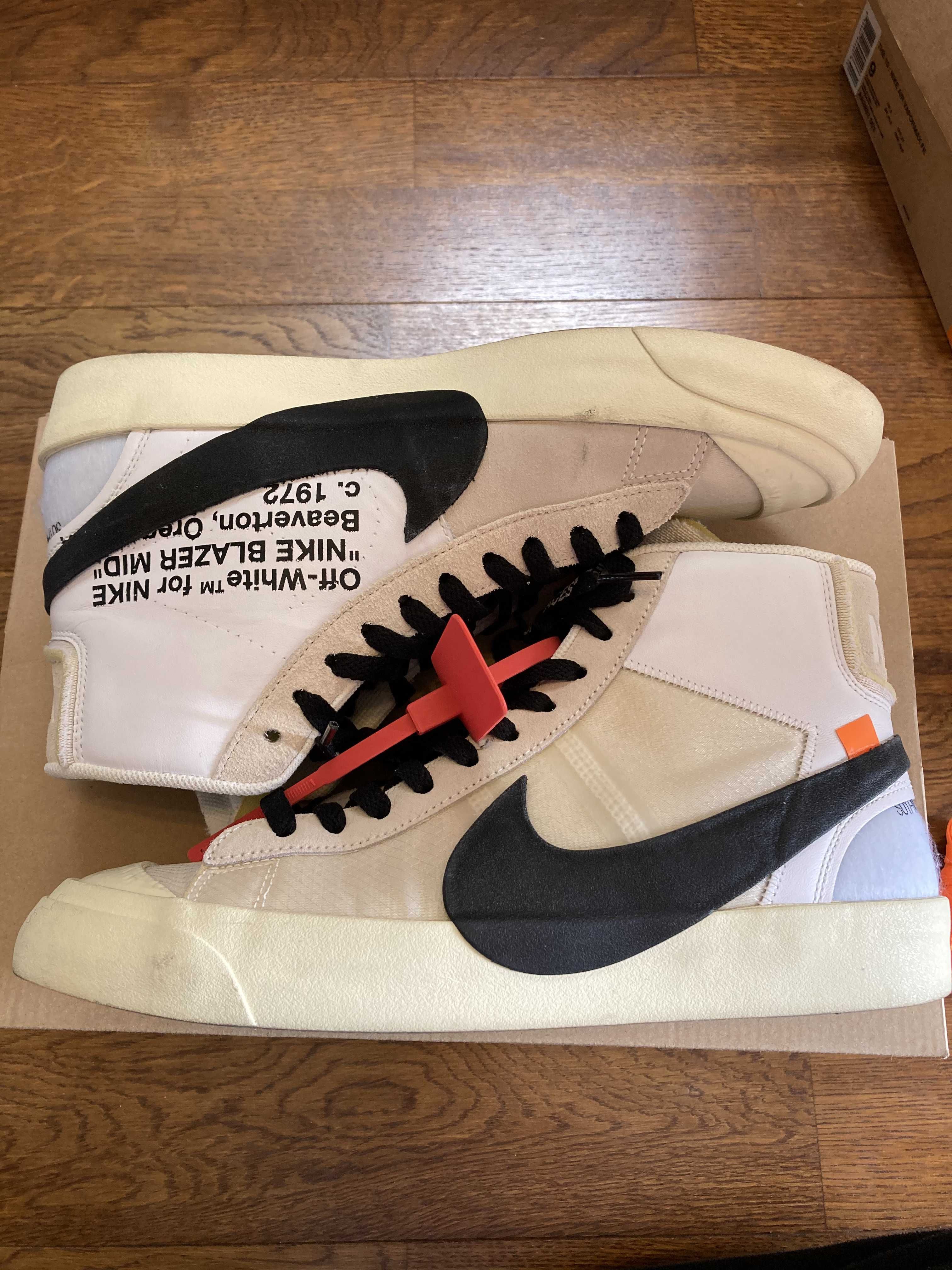 Off-White × Nike The Ten Blazer Mid "White"