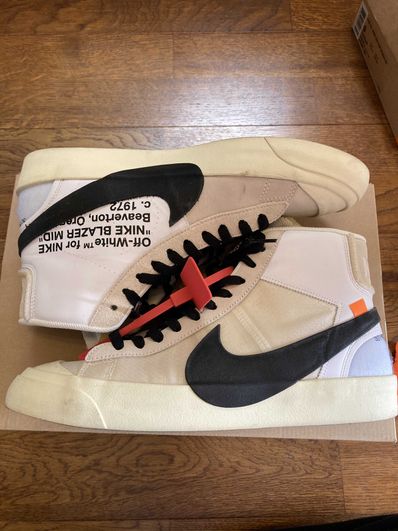 Off-White × Nike The Ten Blazer Mid "White"