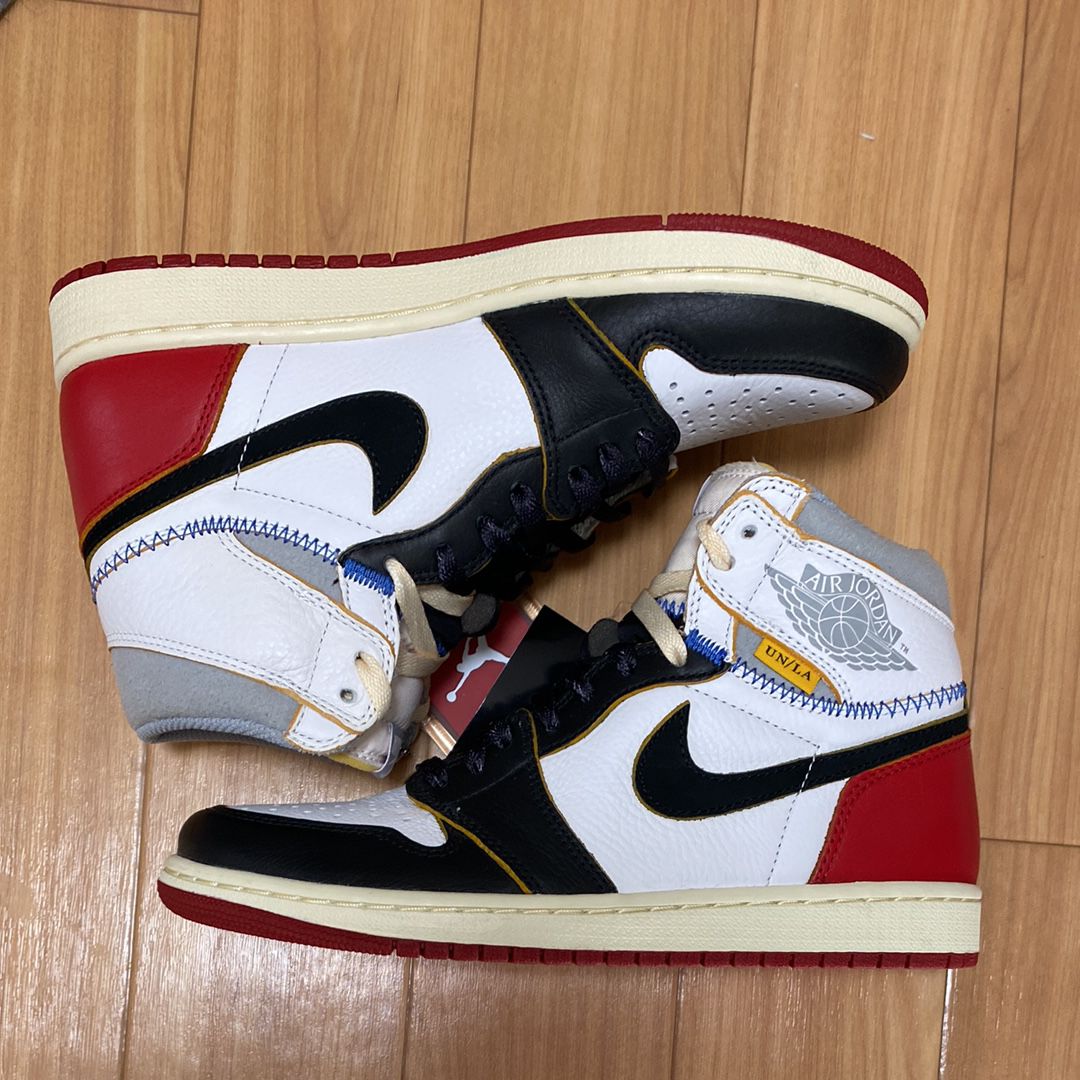 UNION × Nike Air Jordan 1 Retro High OG NRG "Varsity Red/Wolf Grey"