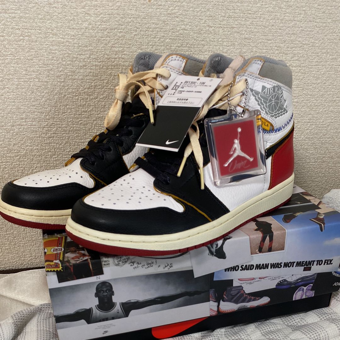 UNION × Nike Air Jordan 1 Retro High OG NRG "Varsity Red/Wolf Grey"